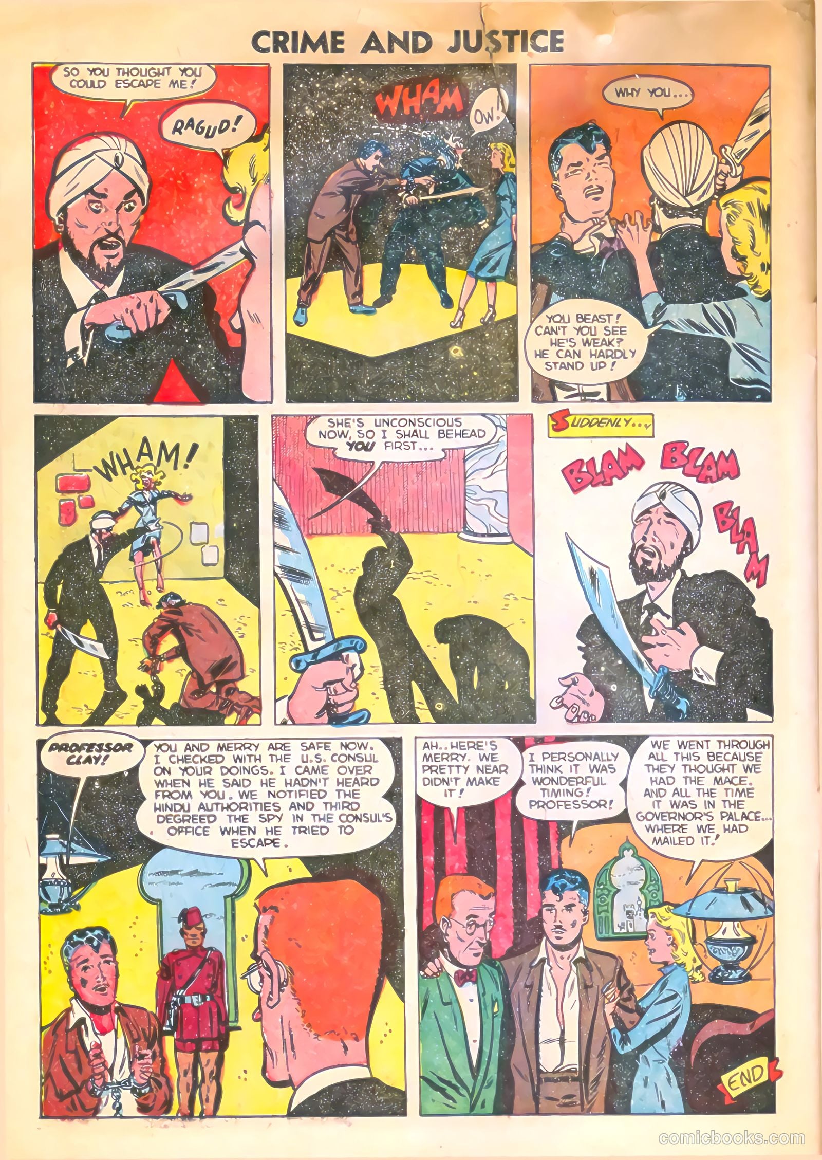Crime and Justice #13 (1953) — page 10