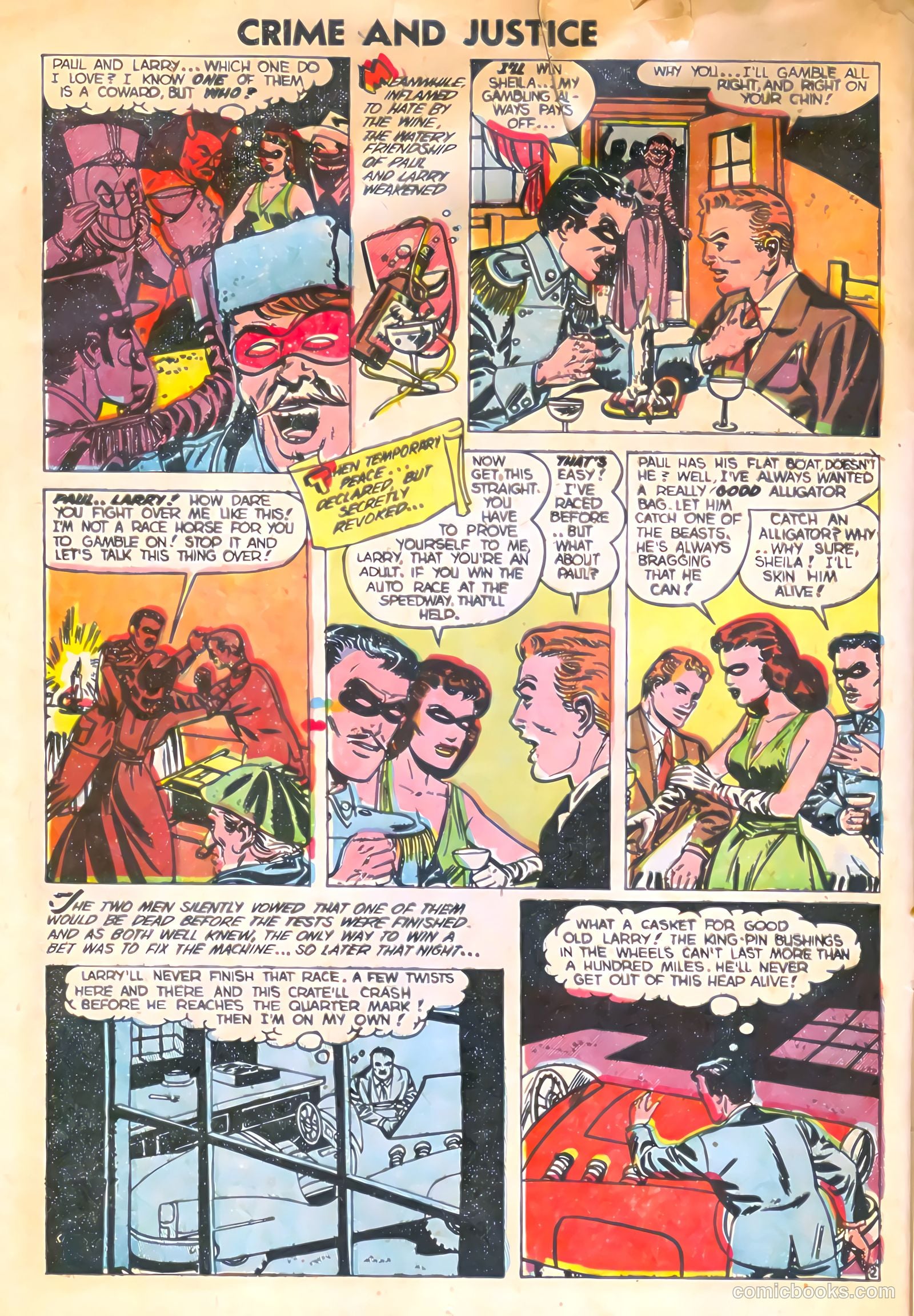 Crime and Justice #13 (1953) — page 12