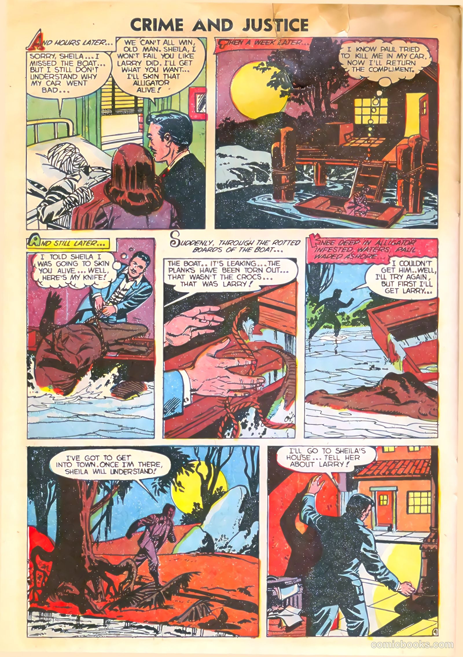 Crime and Justice #13 (1953) — page 14