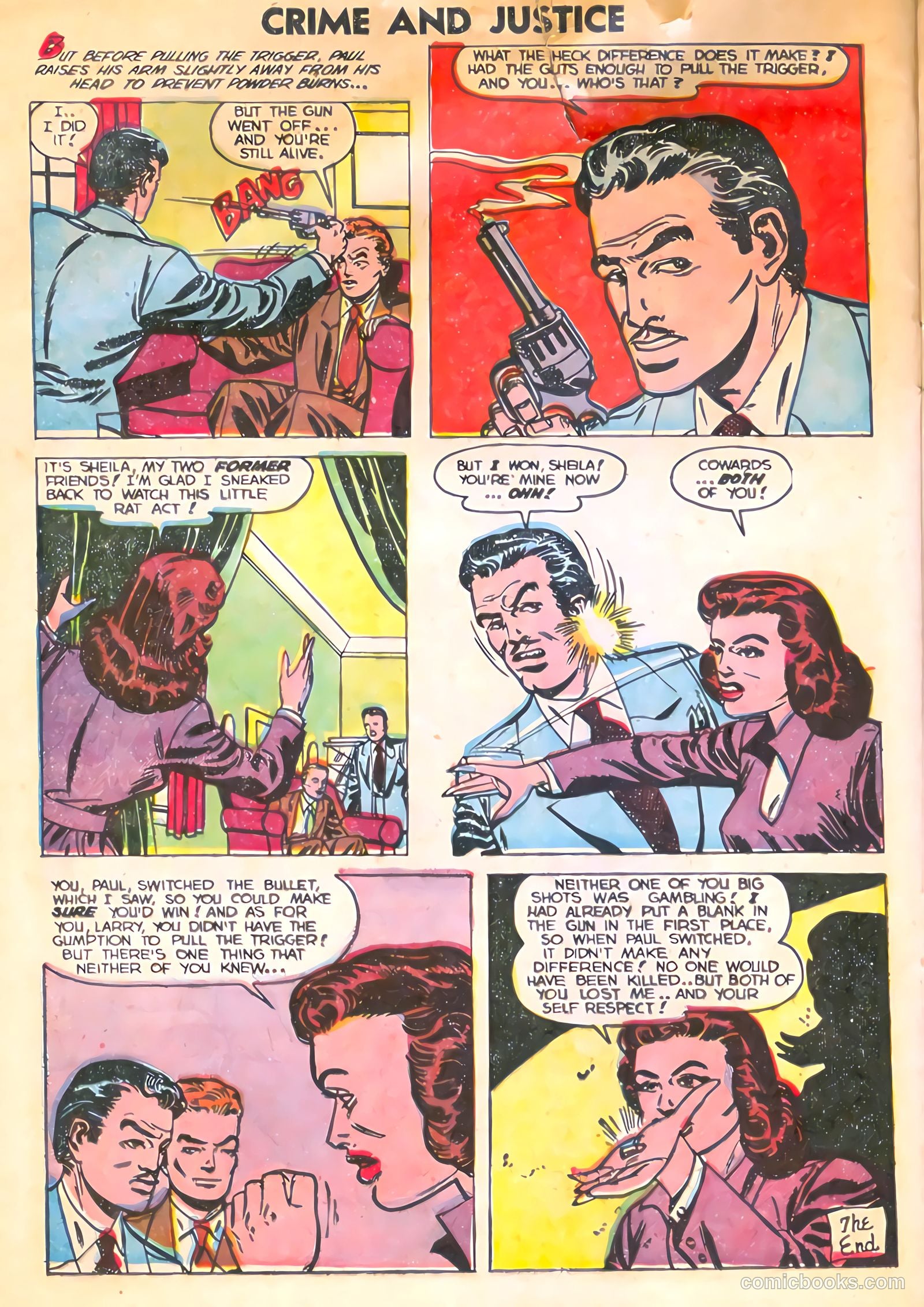 Crime and Justice #13 (1953) — page 16