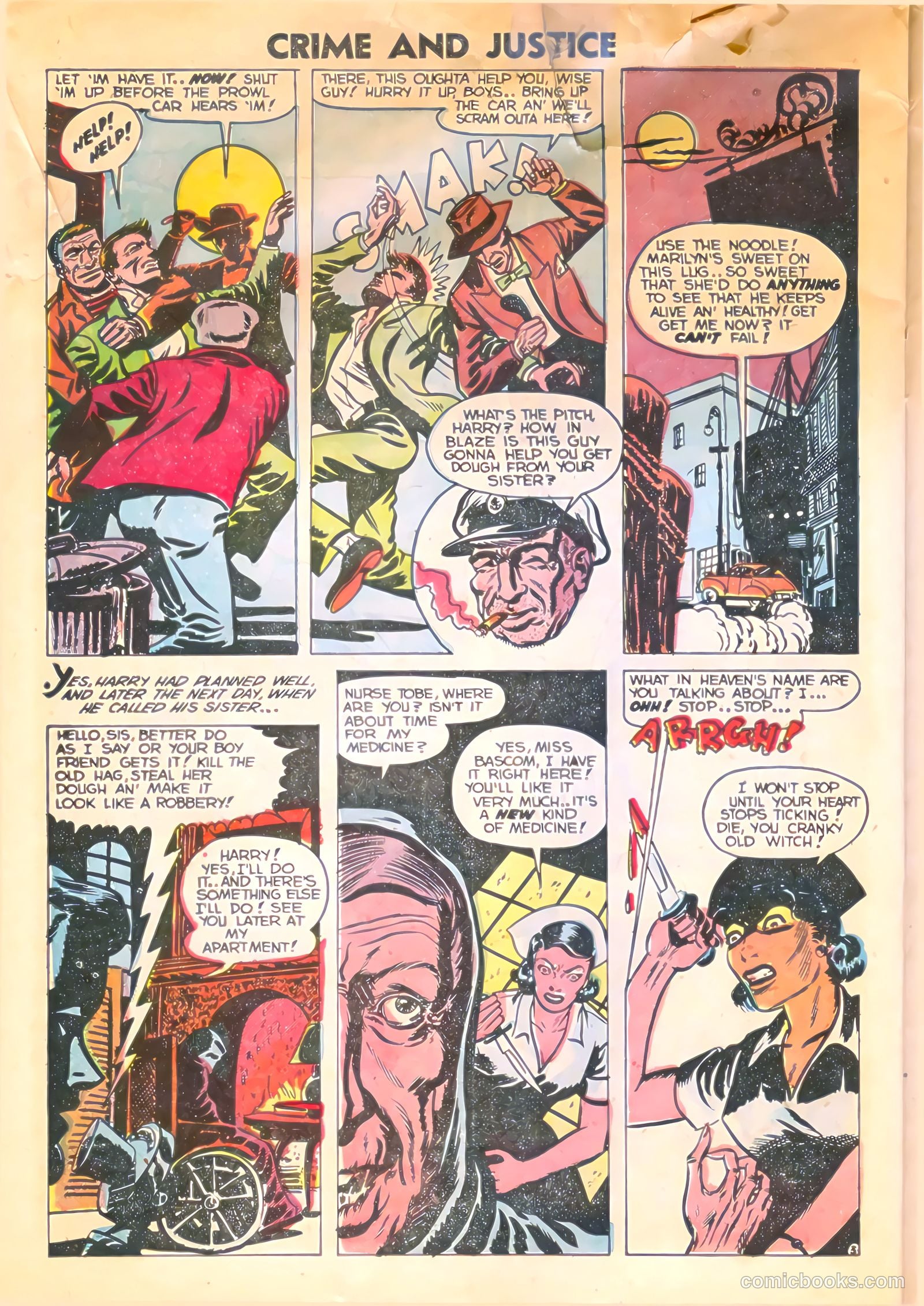 Crime and Justice #13 (1953) — page 22