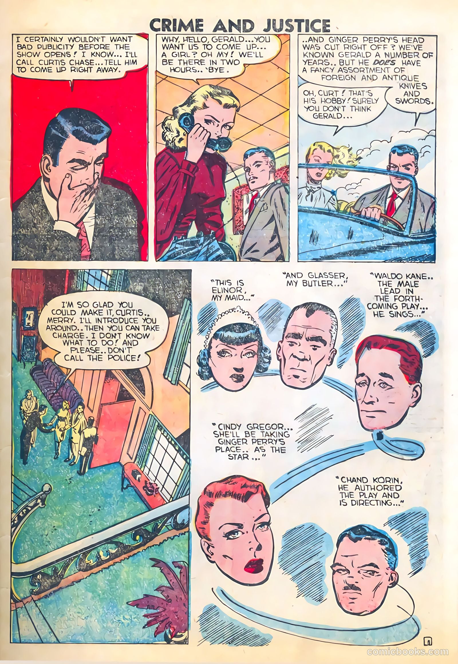 Crime and Justice #14 (1953) — page 5