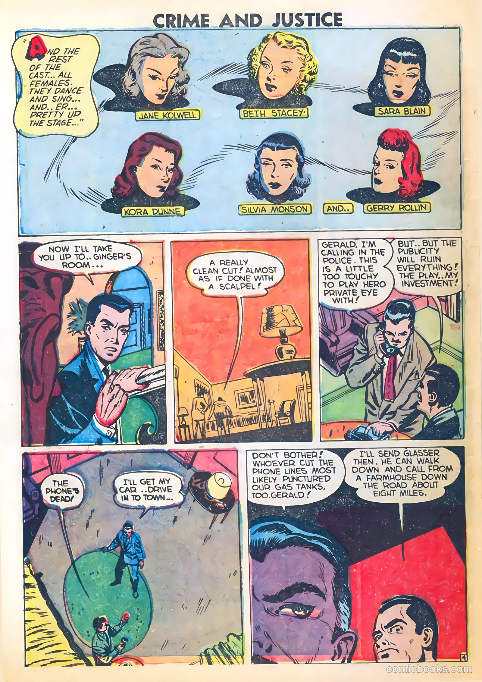 Crime and Justice #14 (1953) — page 6