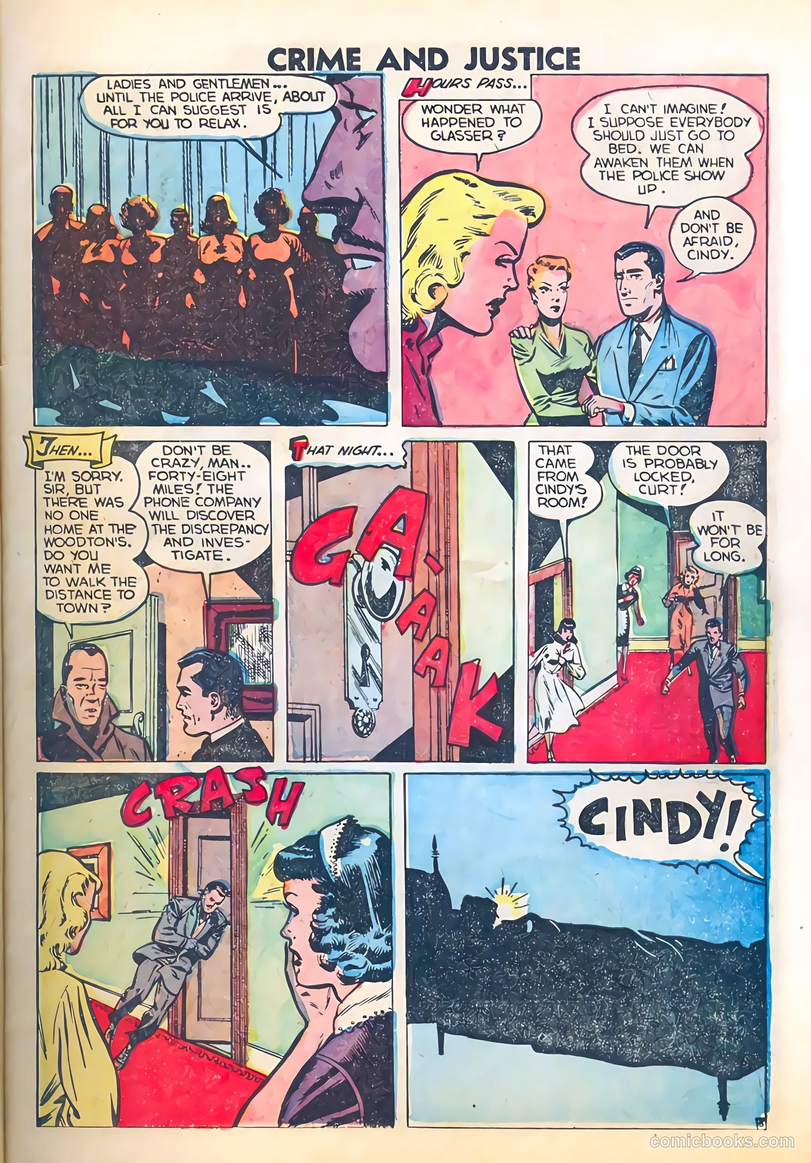 Crime and Justice #14 (1953) — page 7