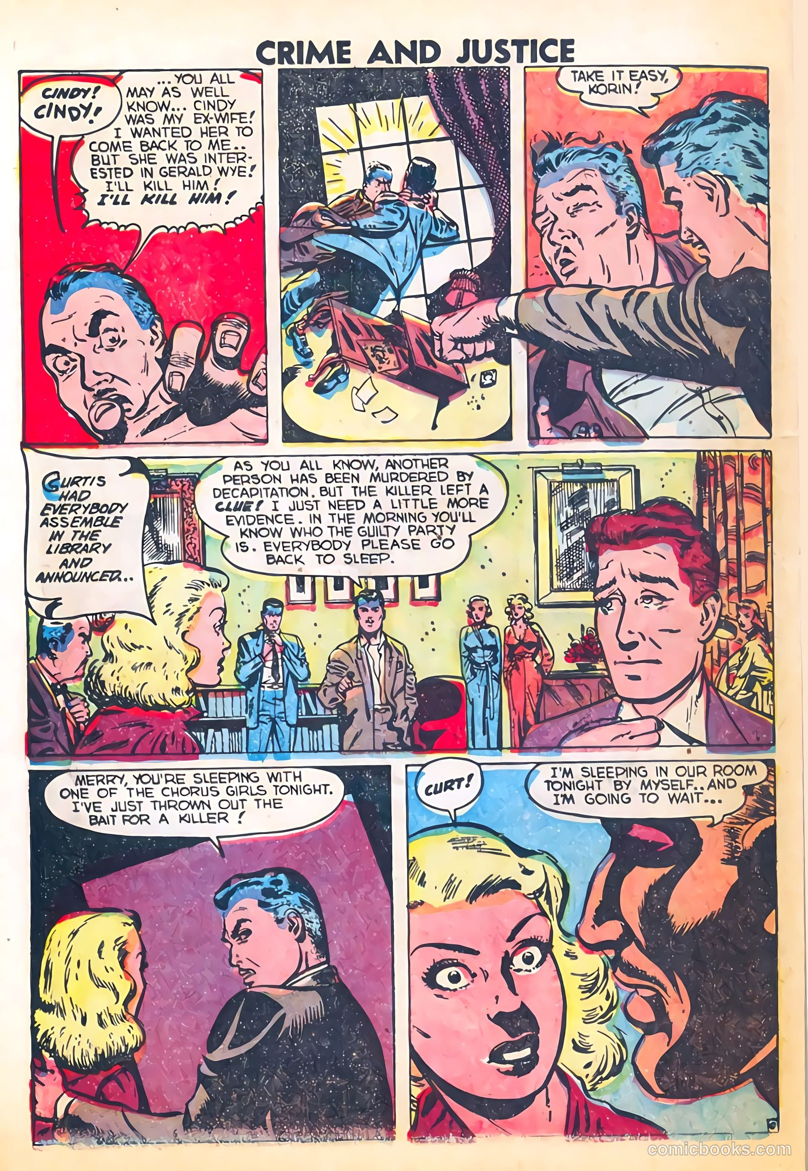 Crime and Justice #14 (1953) — page 8