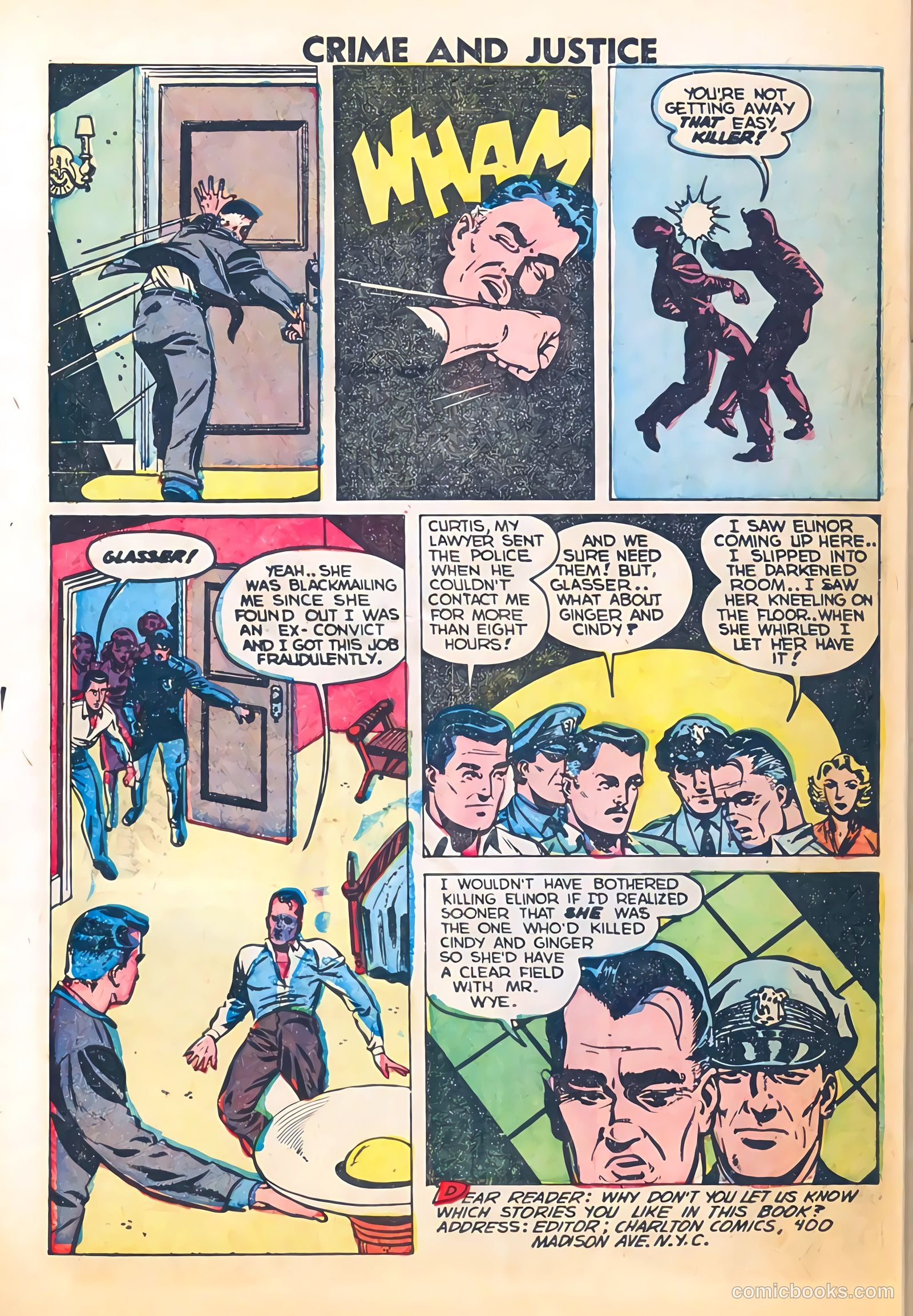 Crime and Justice #14 (1953) — page 10