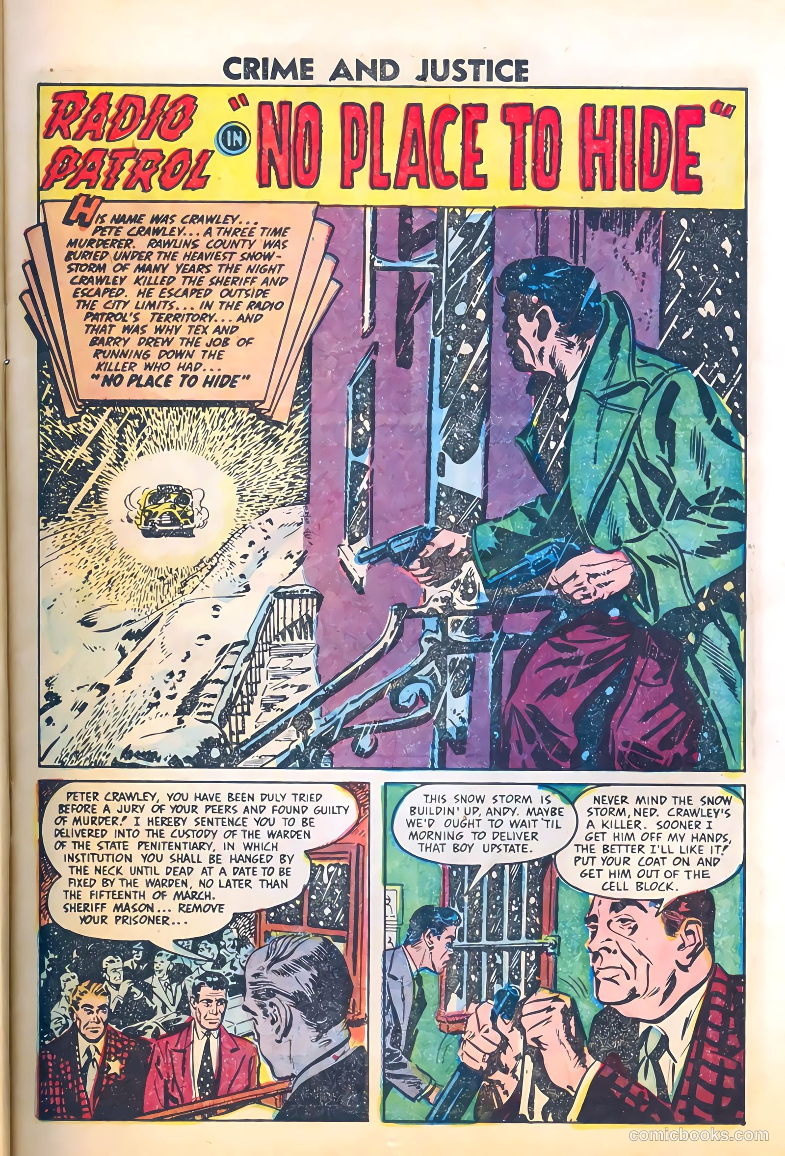 Crime and Justice #14 (1953) — page 11