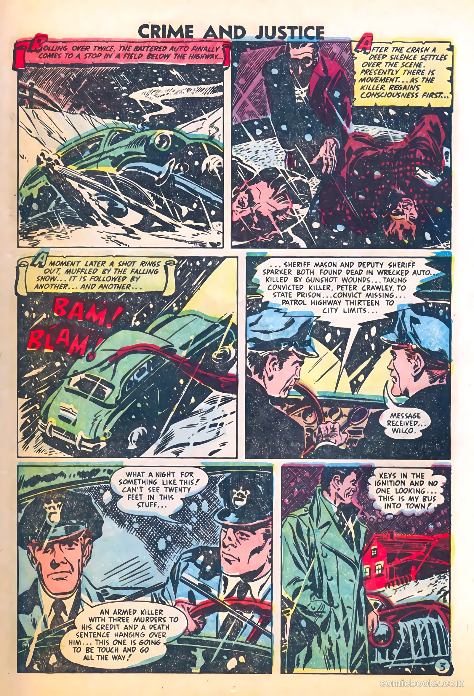 Crime and Justice #14 (1953) — page 13