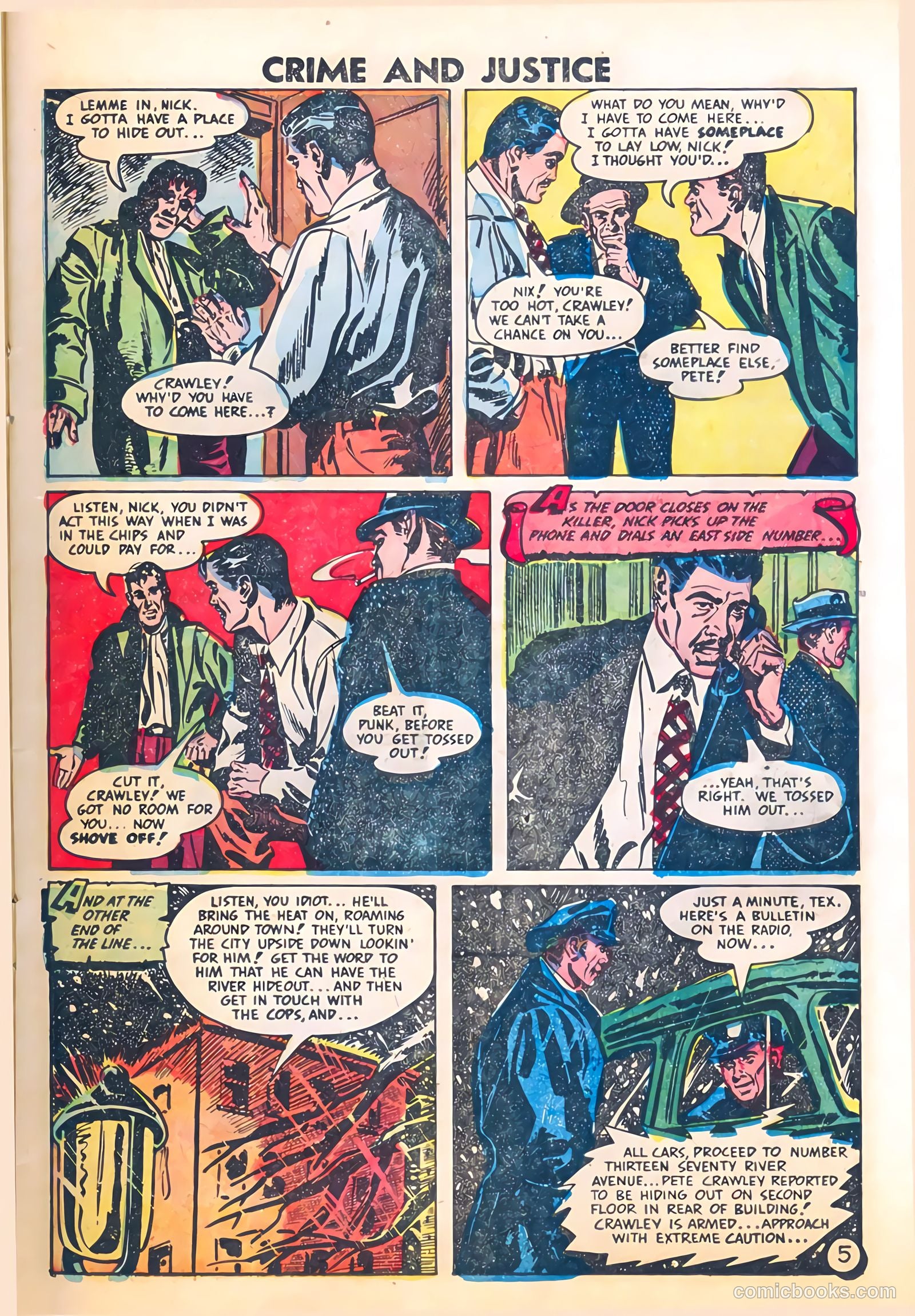 Crime and Justice #14 (1953) — page 15