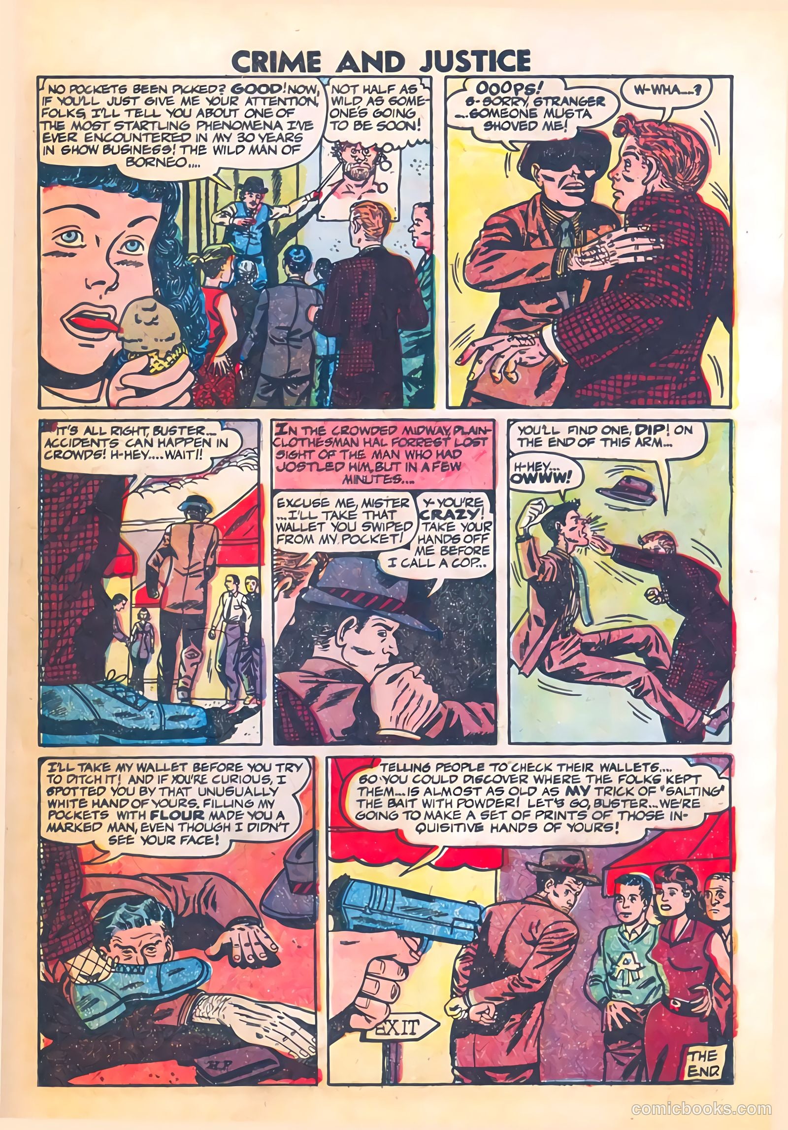 Crime and Justice #14 (1953) — page 21