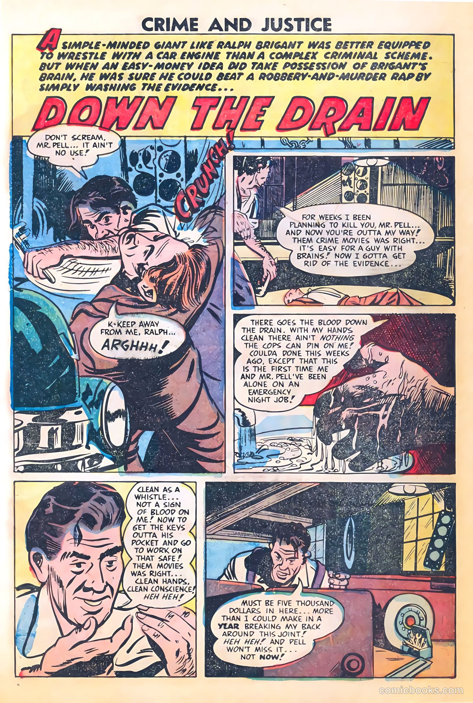 Crime and Justice #14 (1953) — page 22