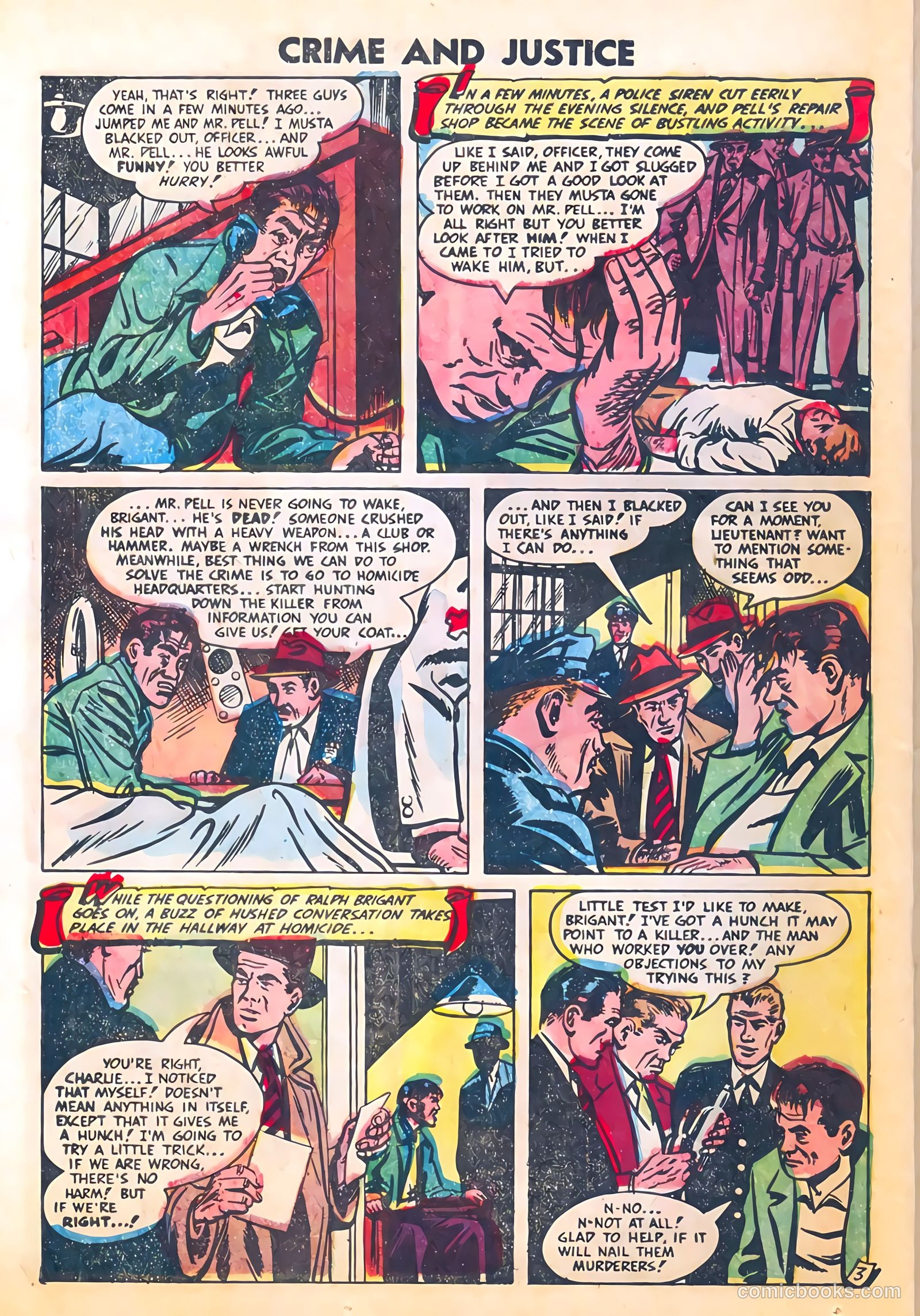 Crime and Justice #14 (1953) — page 24