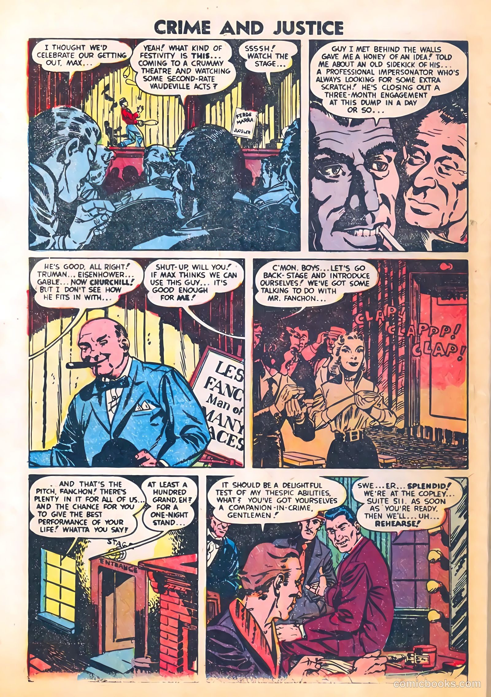 Crime and Justice #14 (1953) — page 28