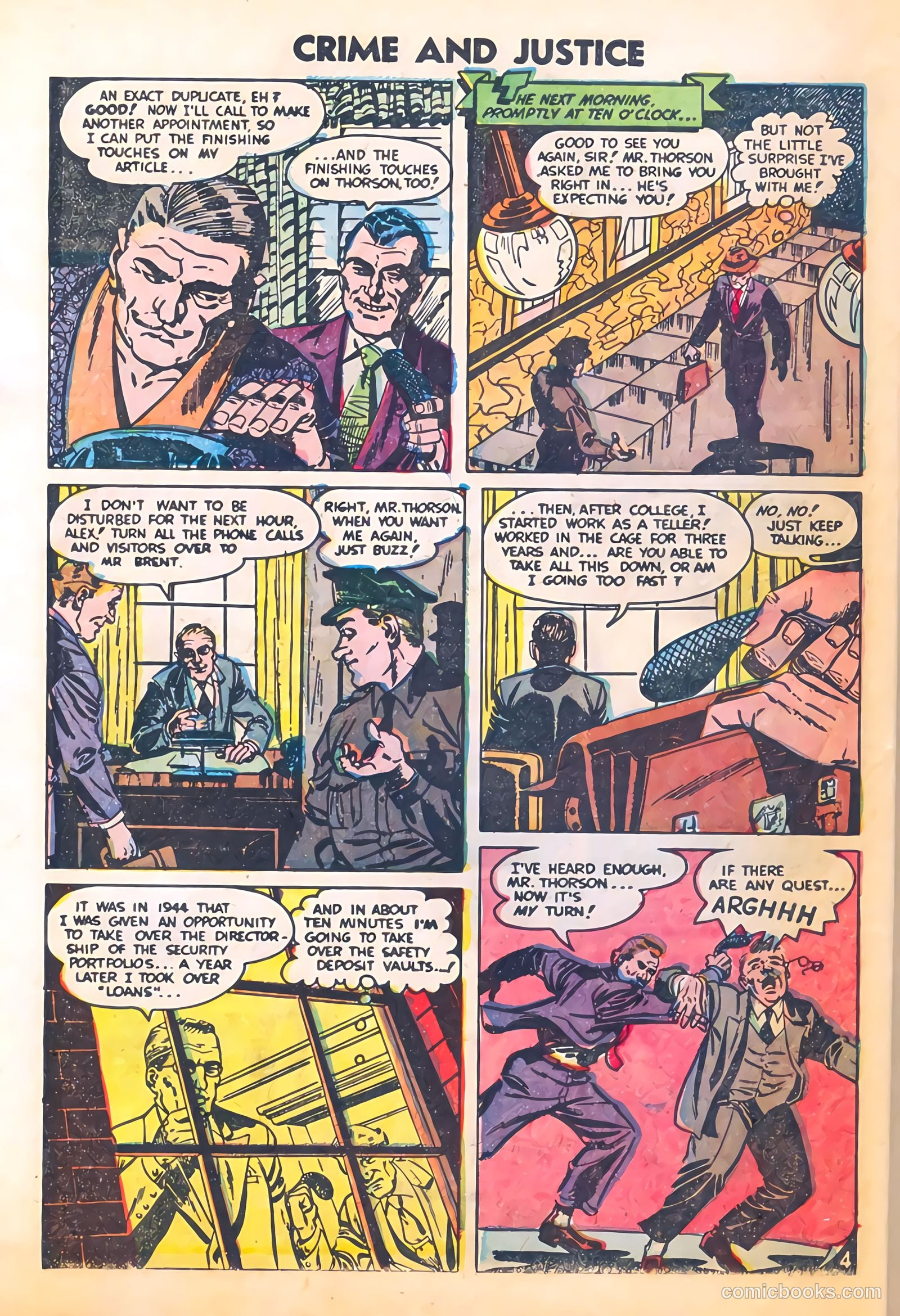 Crime and Justice #14 (1953) — page 30