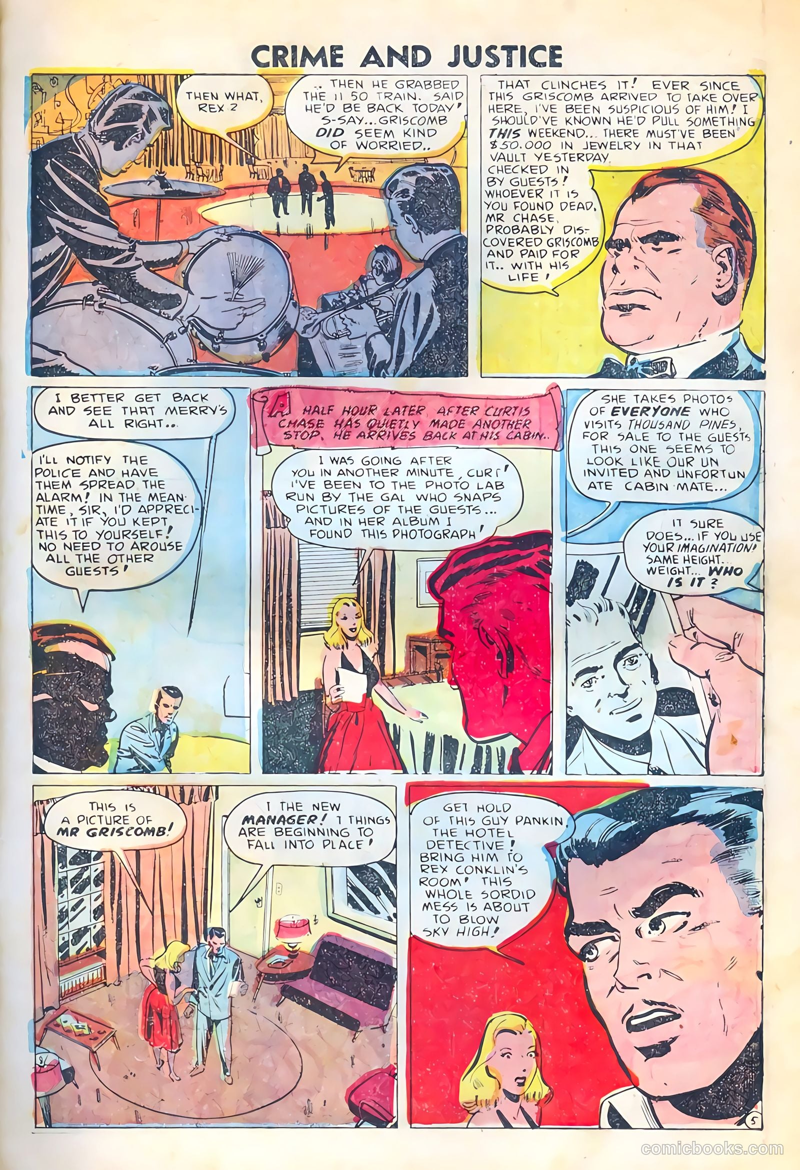 Crime and Justice #15 (1953) — page 7