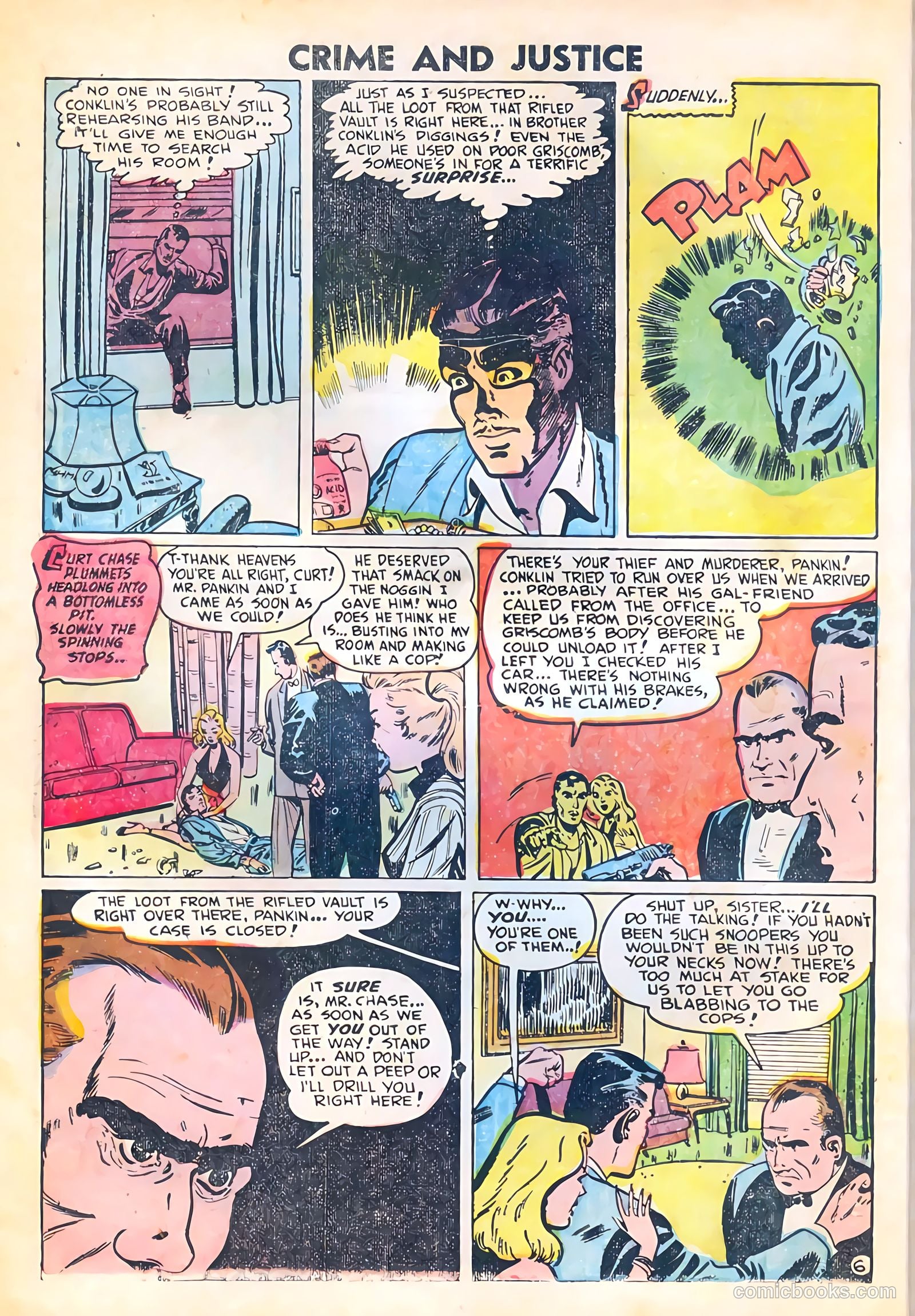 Crime and Justice #15 (1953) — page 8