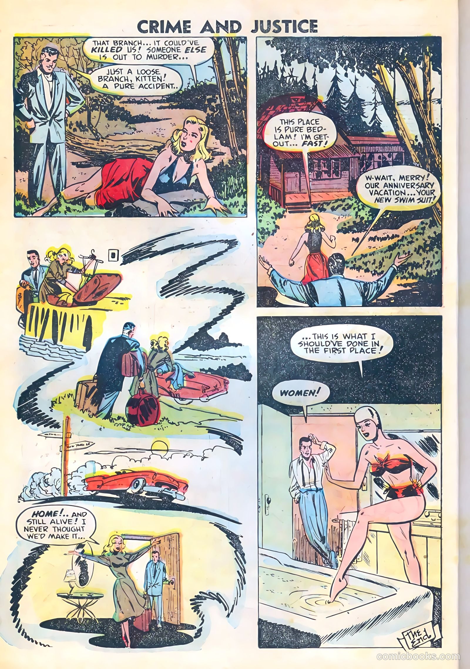 Crime and Justice #15 (1953) — page 10