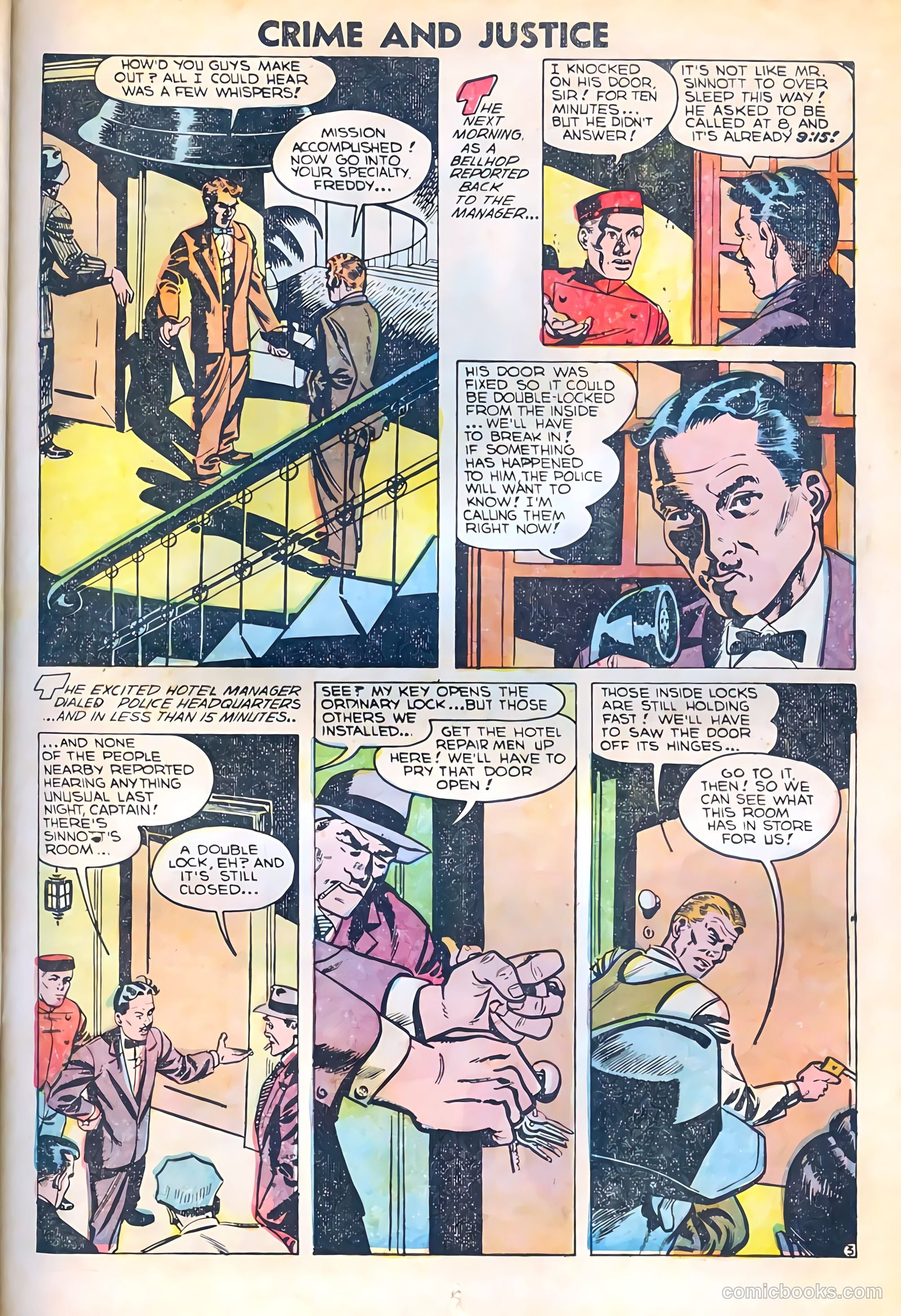 Crime and Justice #15 (1953) — page 13