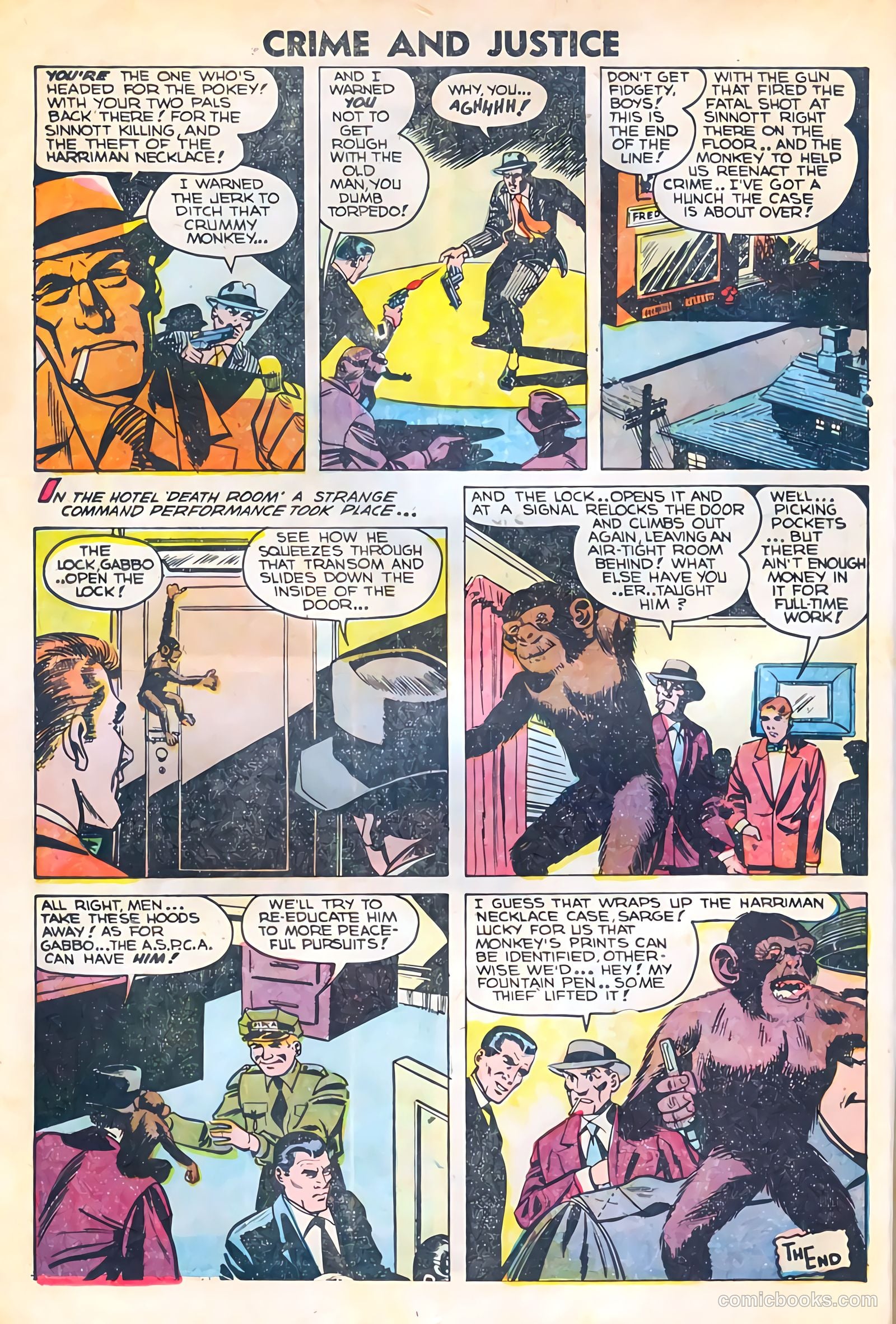 Crime and Justice #15 (1953) — page 16