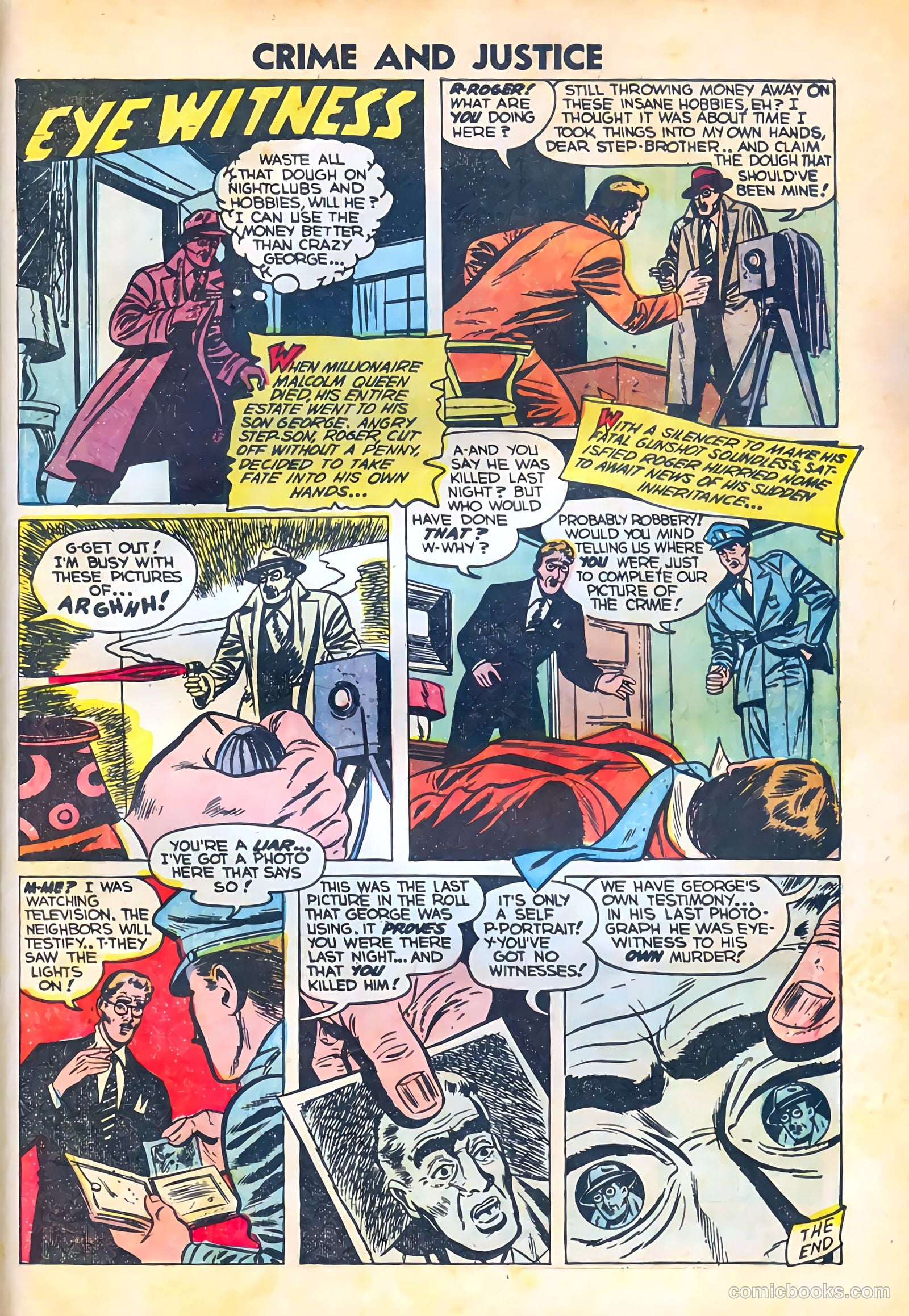 Crime and Justice #15 (1953) — page 33