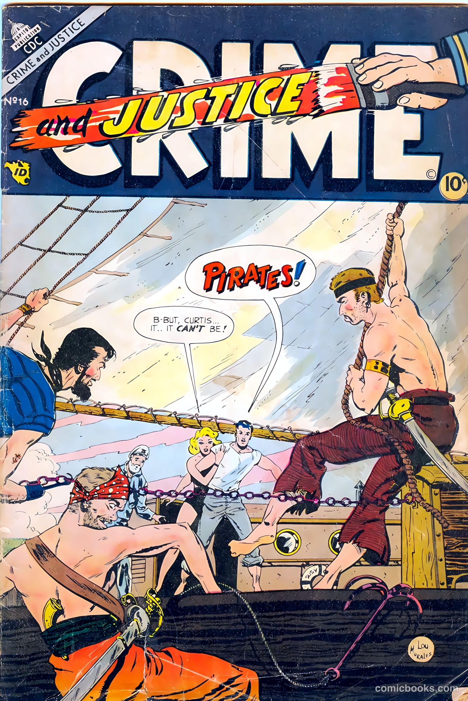 Crime and Justice #16 (1953) — page 1