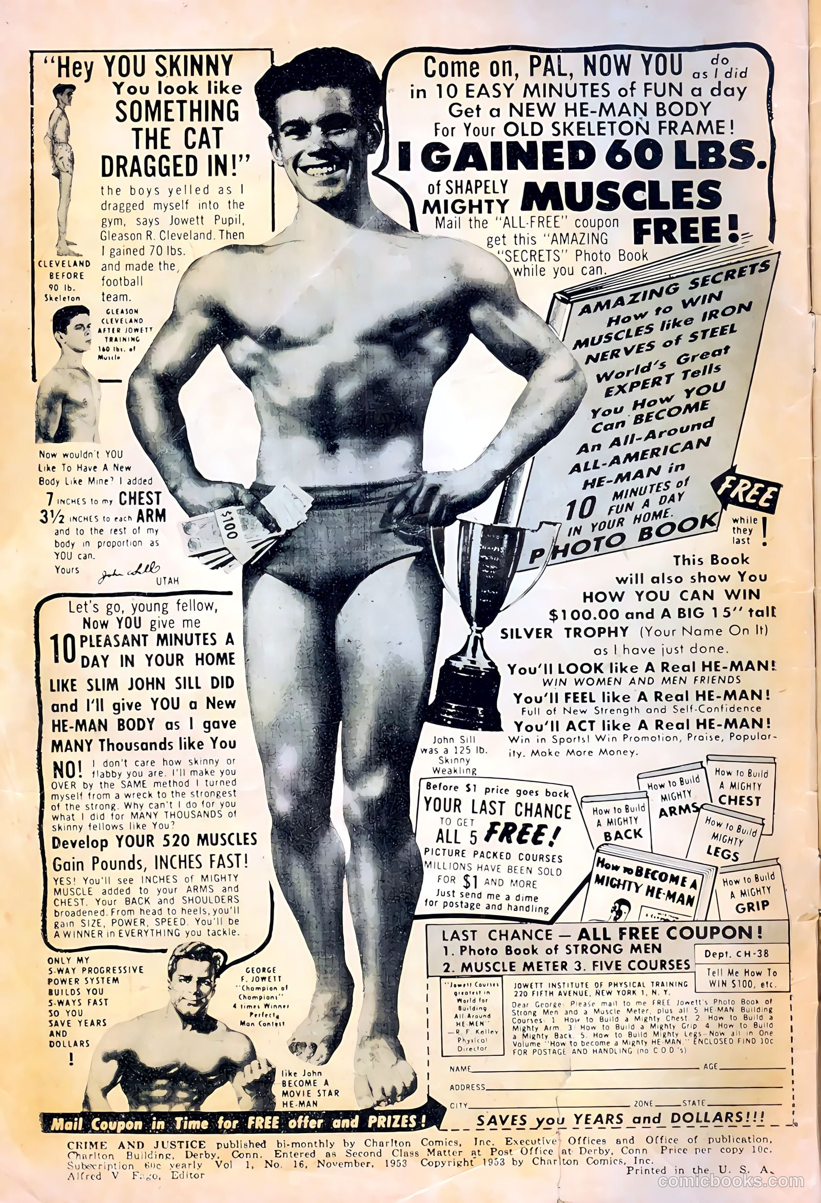 Crime and Justice #16 (1953) — page 2