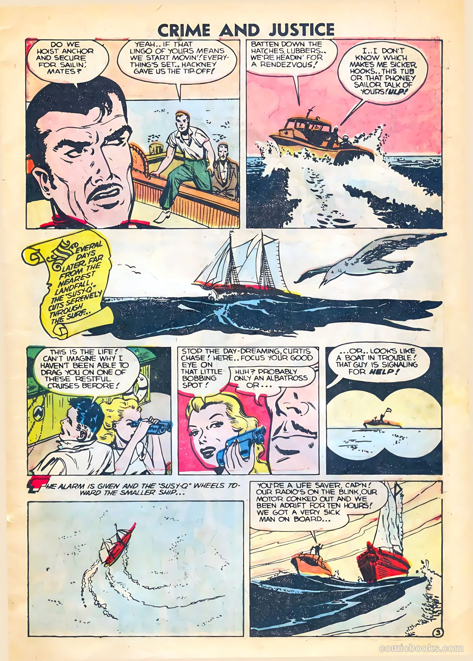 Crime and Justice #16 (1953) — page 5