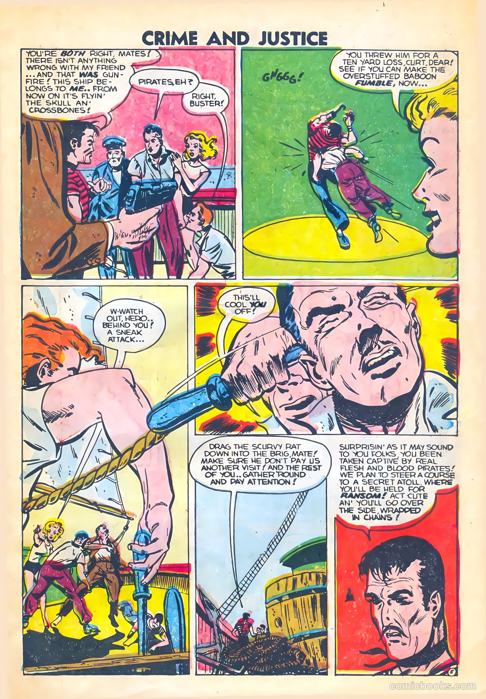 Crime and Justice #16 (1953) — page 7