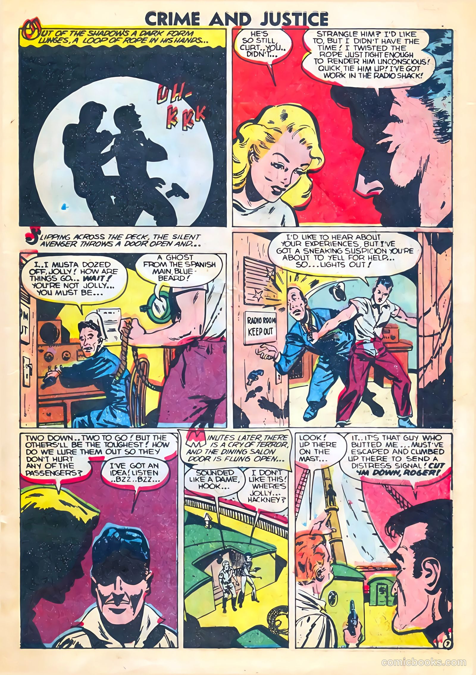 Crime and Justice #16 (1953) — page 9
