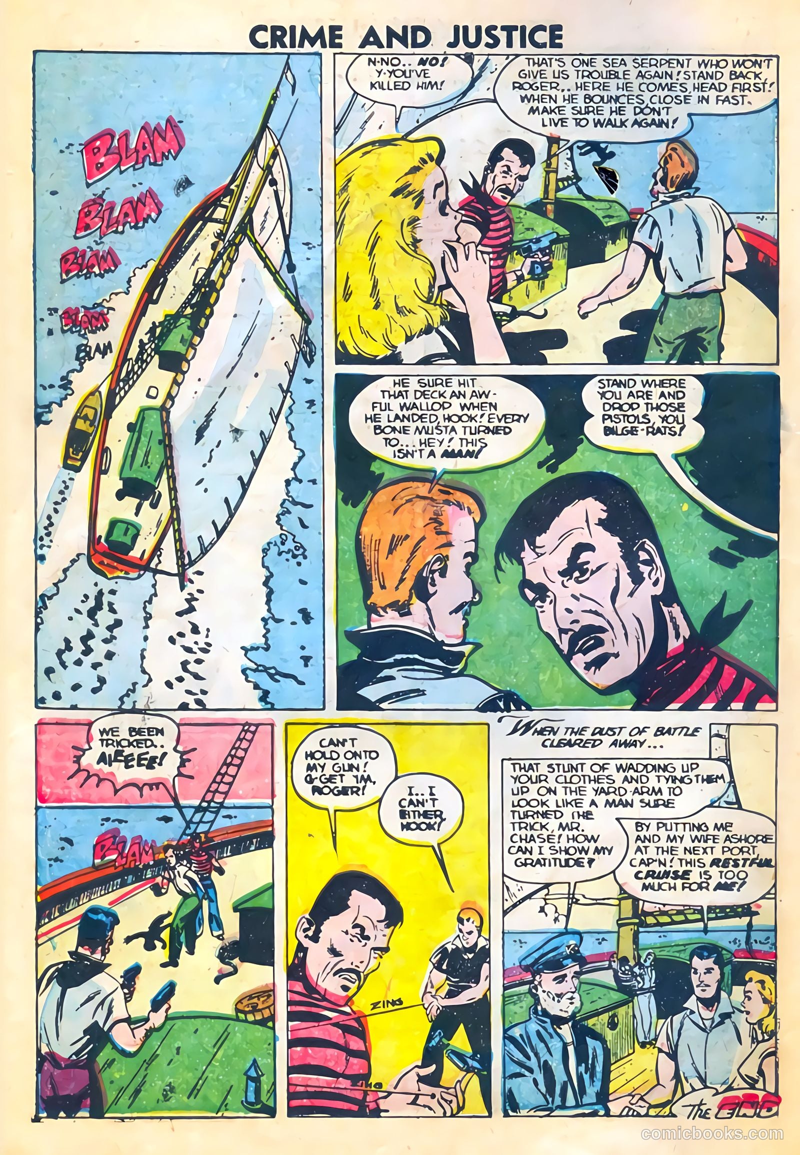 Crime and Justice #16 (1953) — page 10