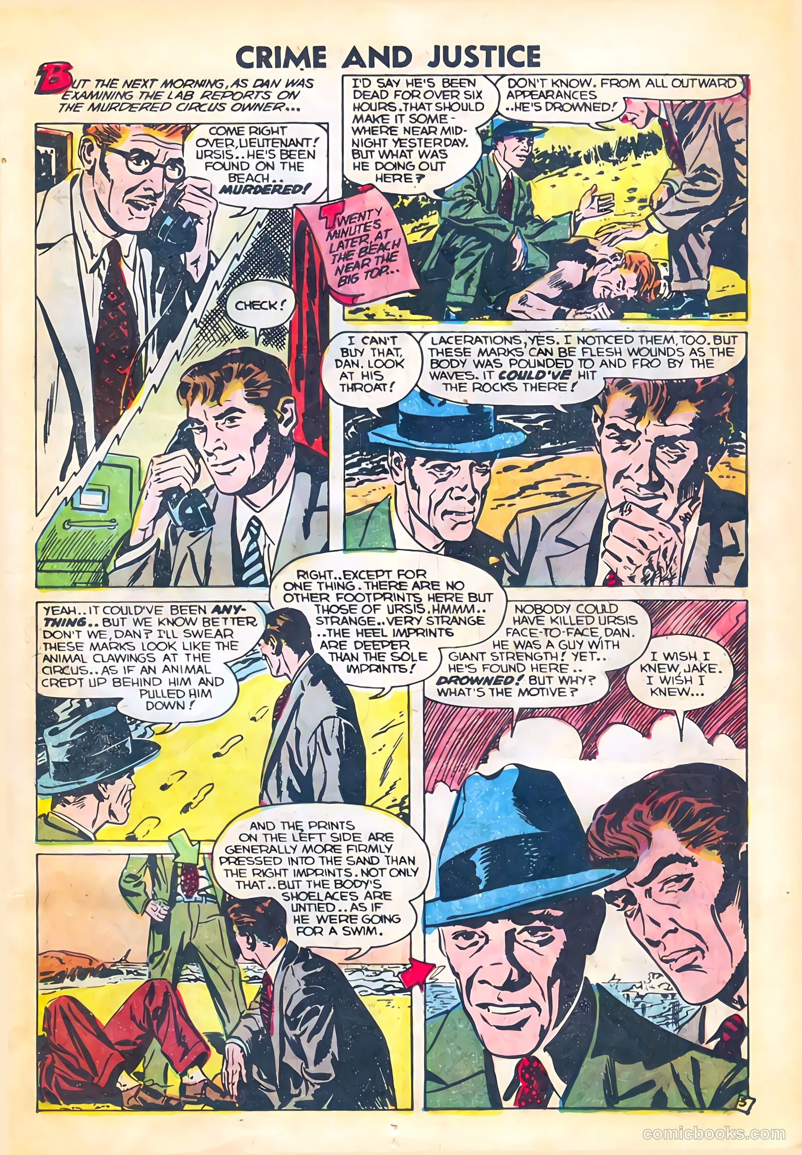 Crime and Justice #16 (1953) — page 13