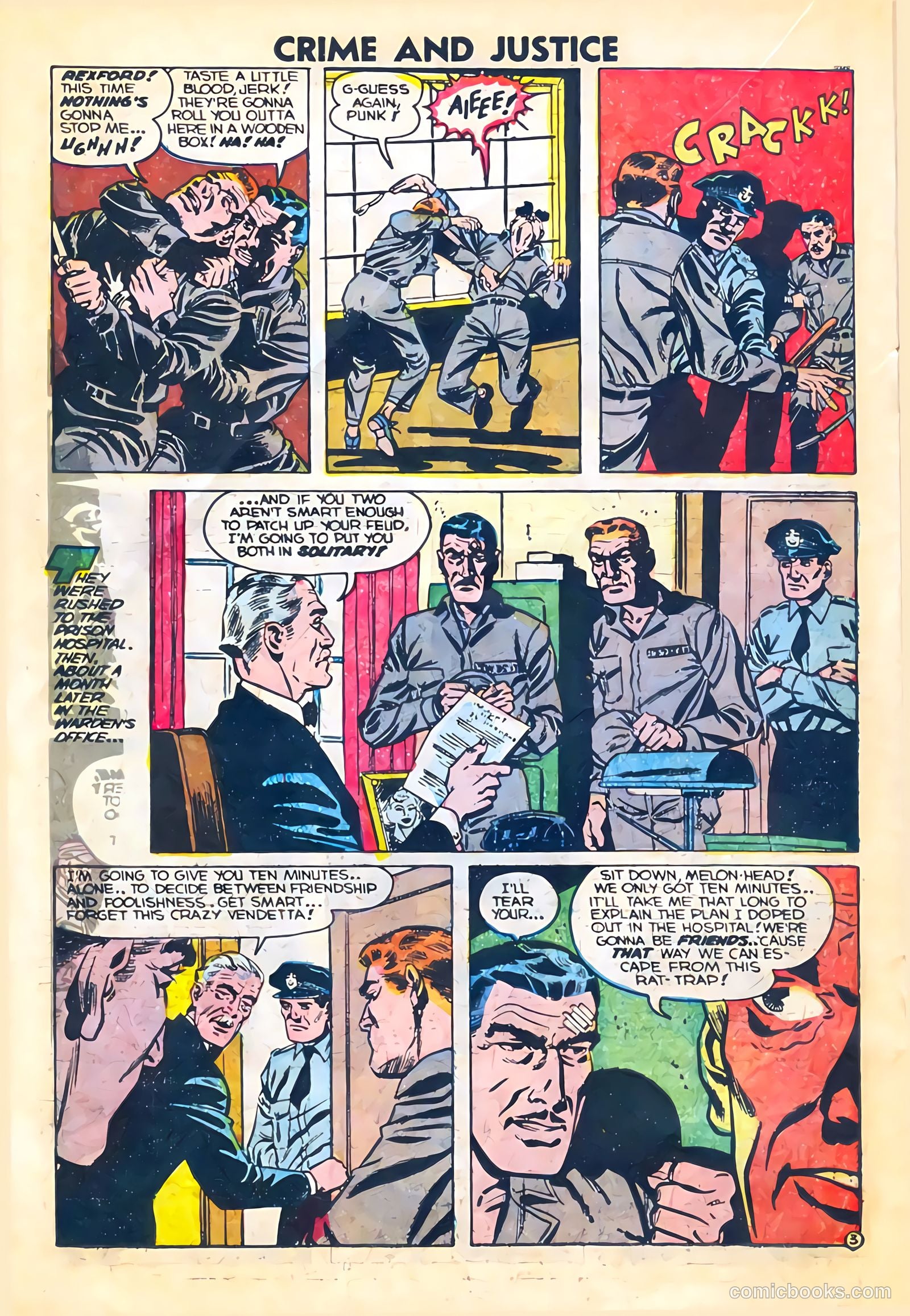 Crime and Justice #16 (1953) — page 22