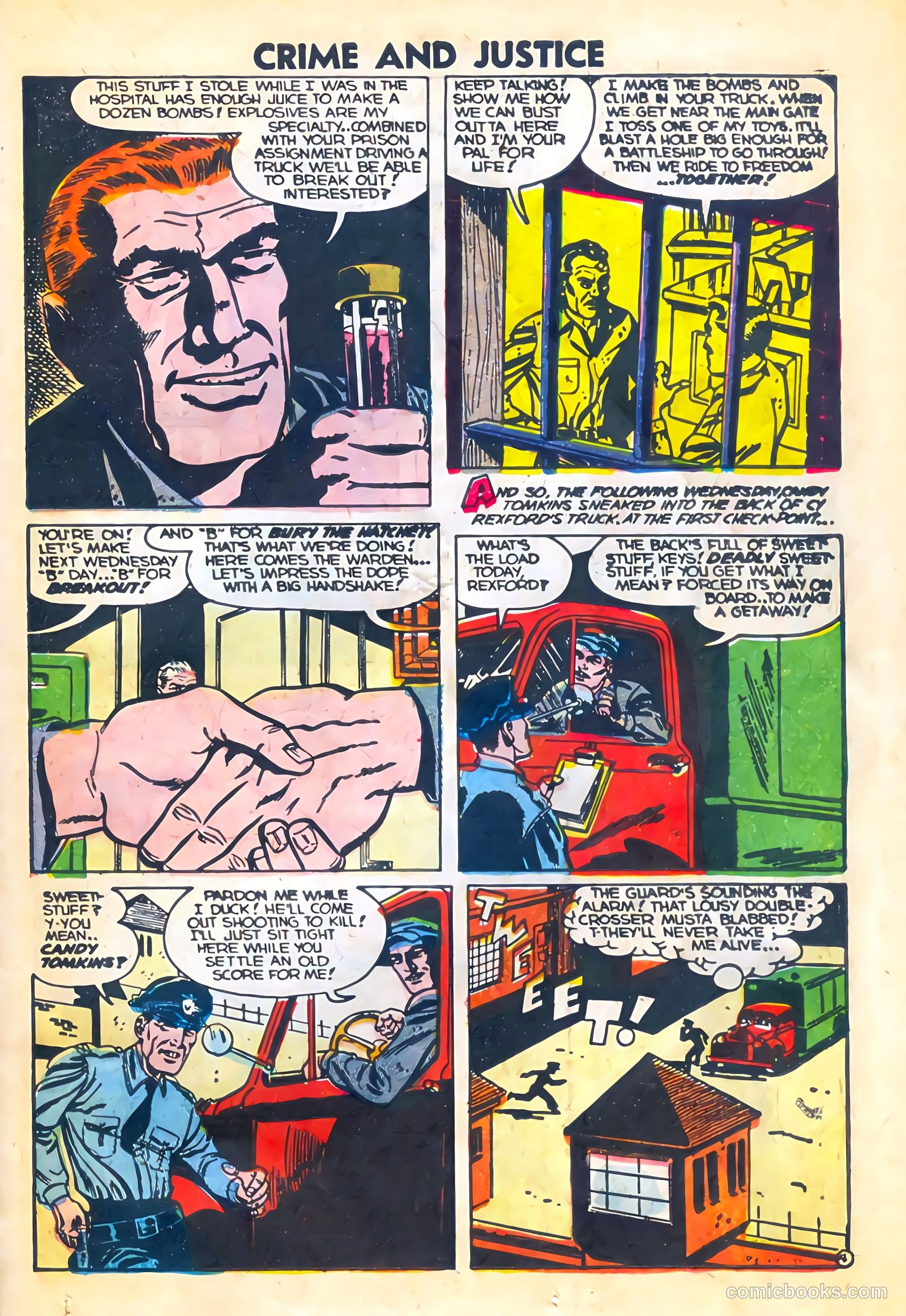 Crime and Justice #16 (1953) — page 23