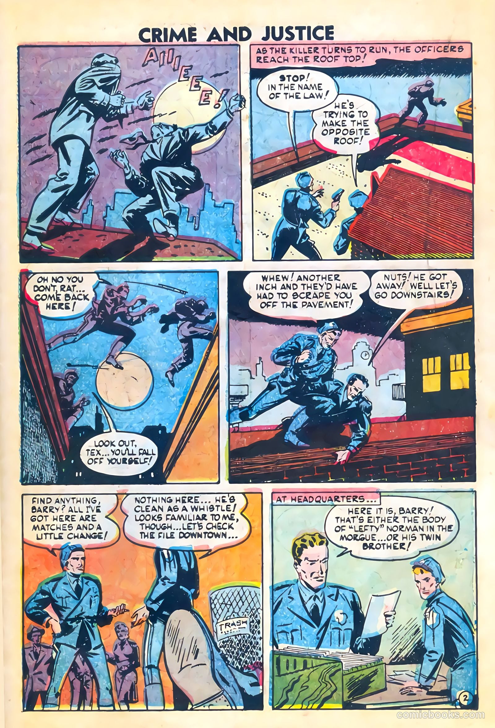 Crime and Justice #16 (1953) — page 27