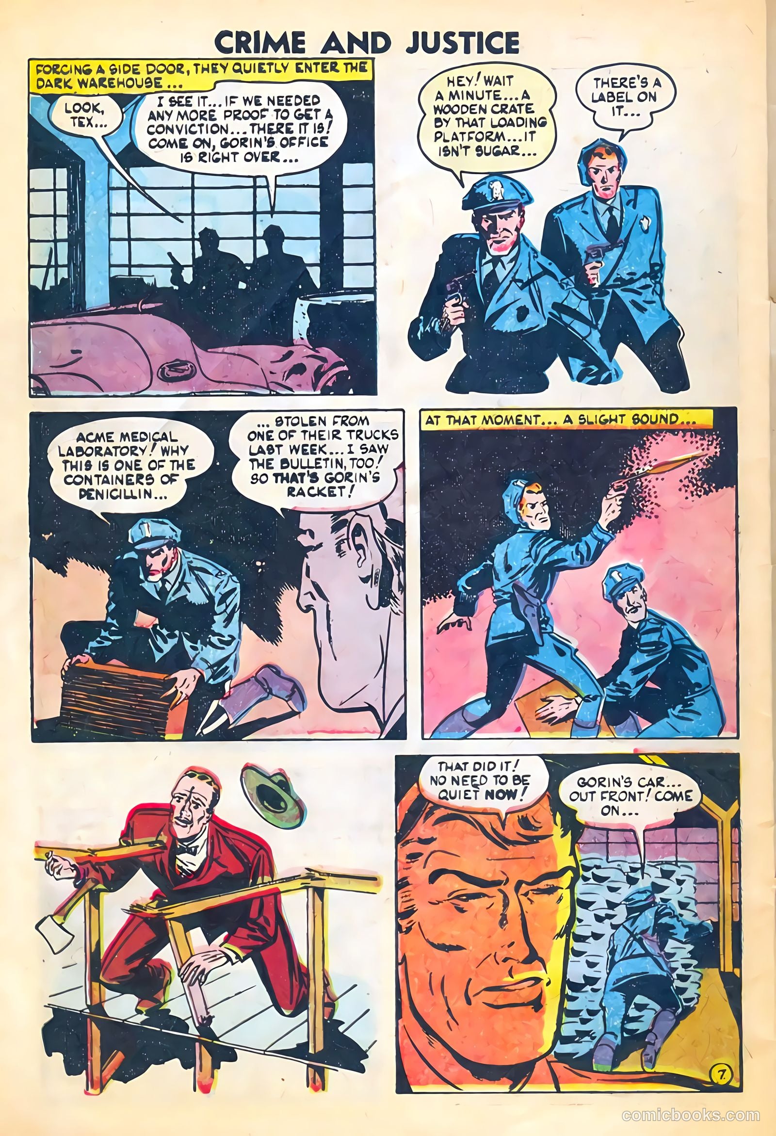 Crime and Justice #16 (1953) — page 32