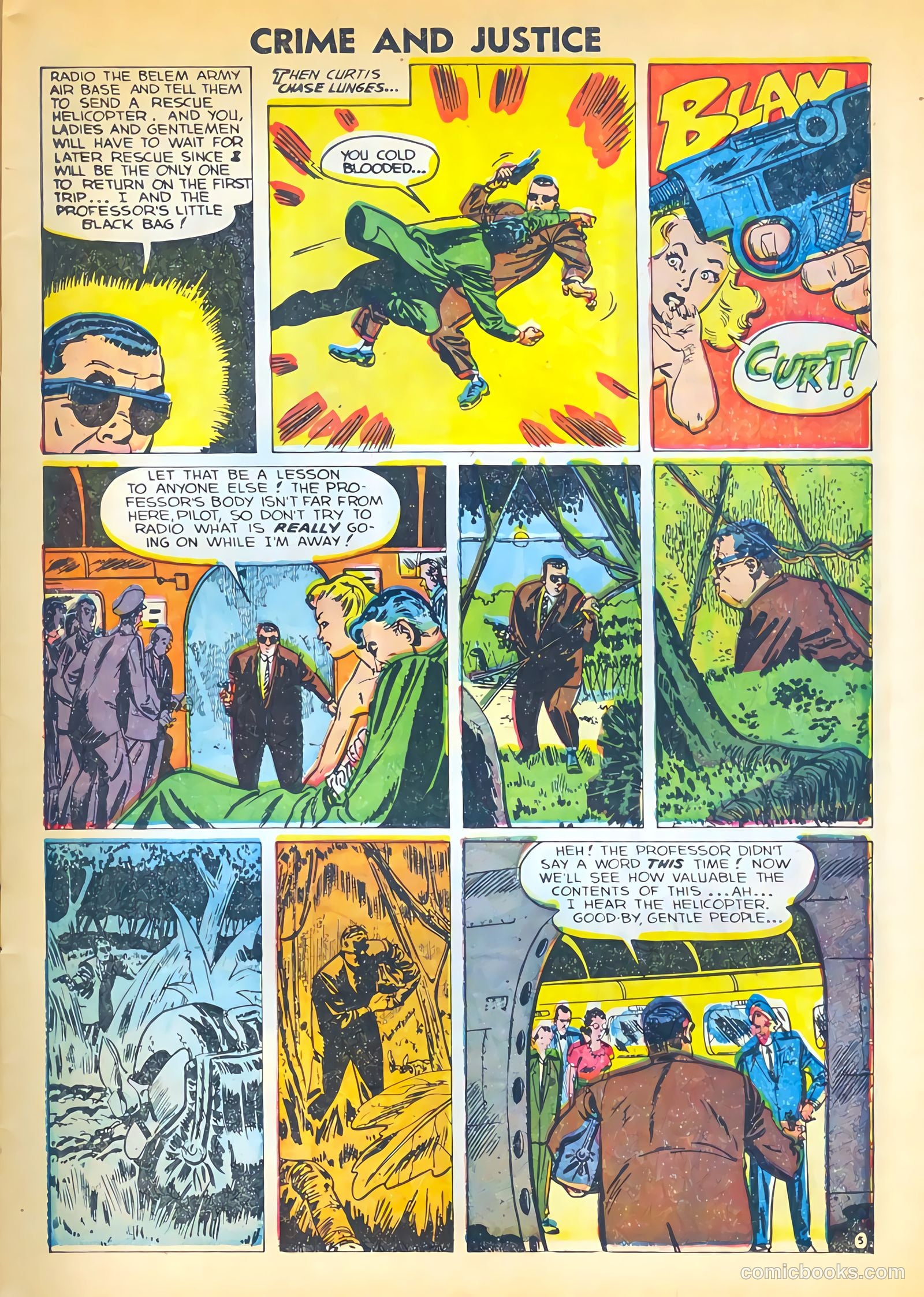 Crime and Justice #17 (1954) — page 7