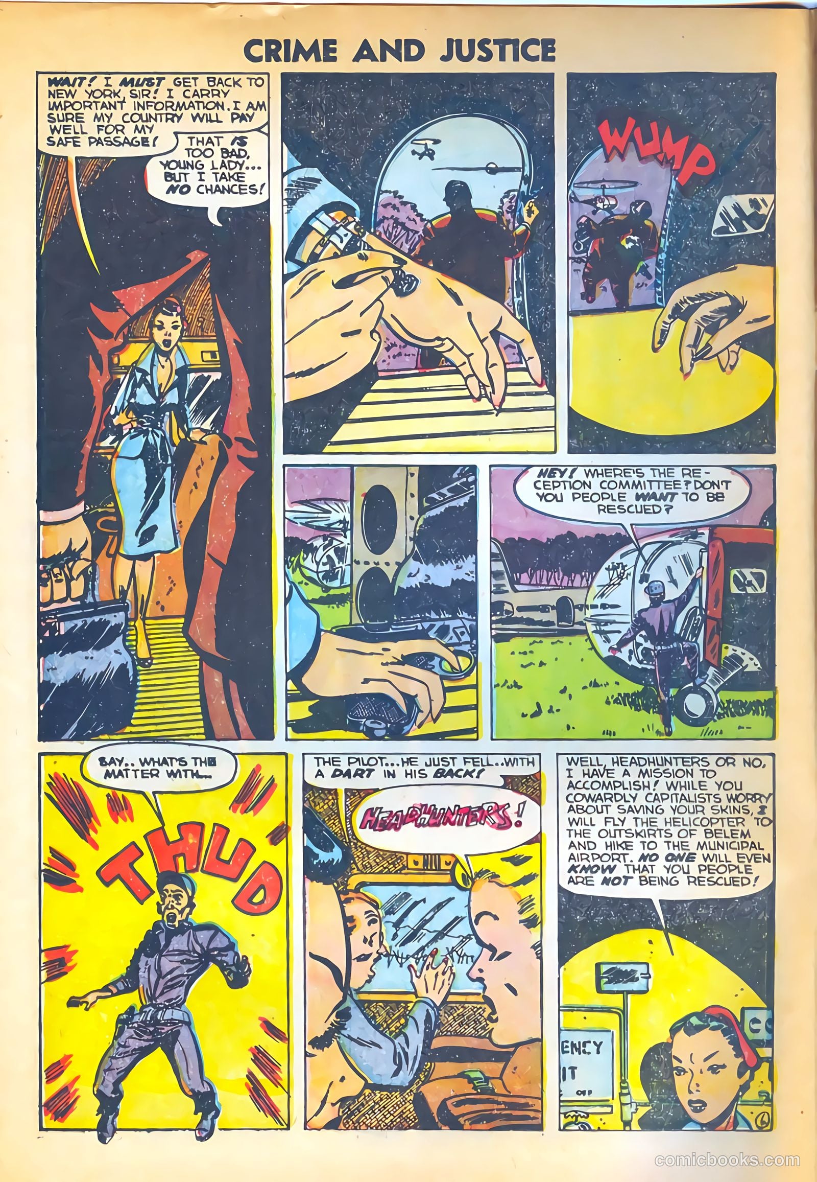 Crime and Justice #17 (1954) — page 8