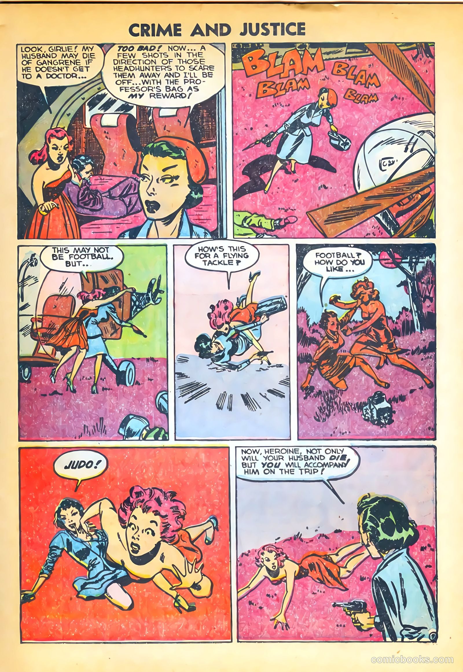 Crime and Justice #17 (1954) — page 9