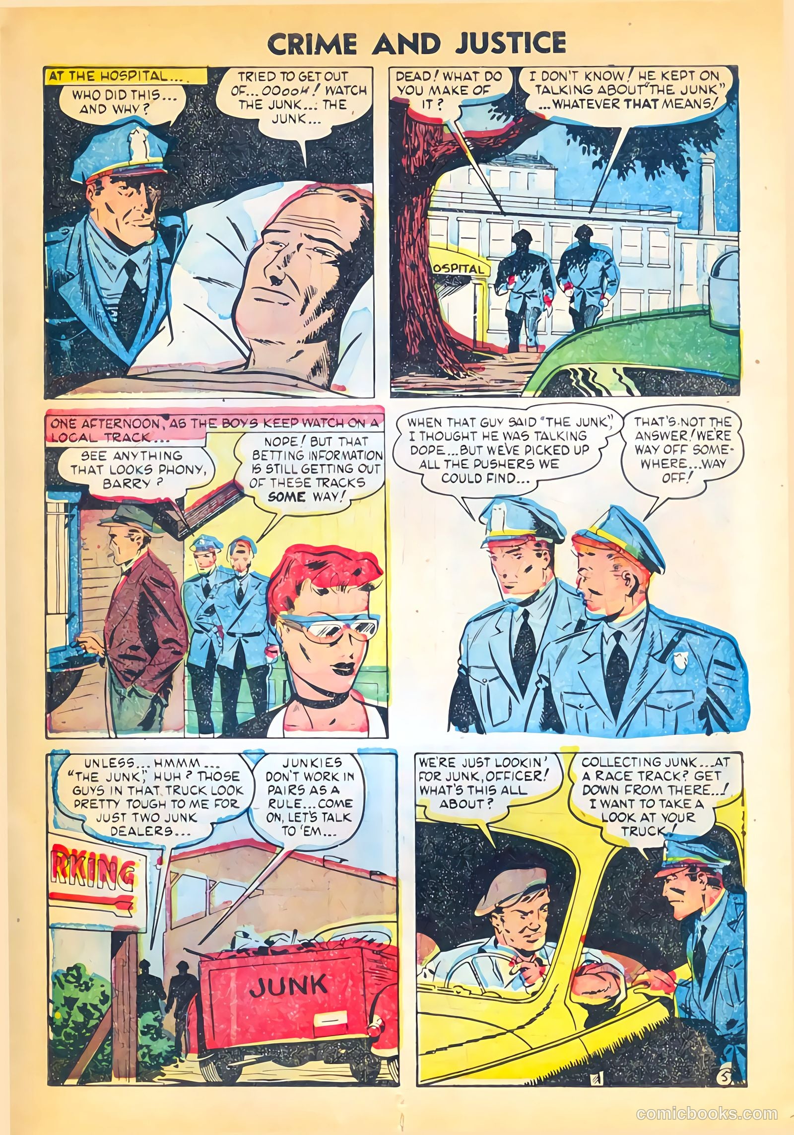 Crime and Justice #17 (1954) — page 15