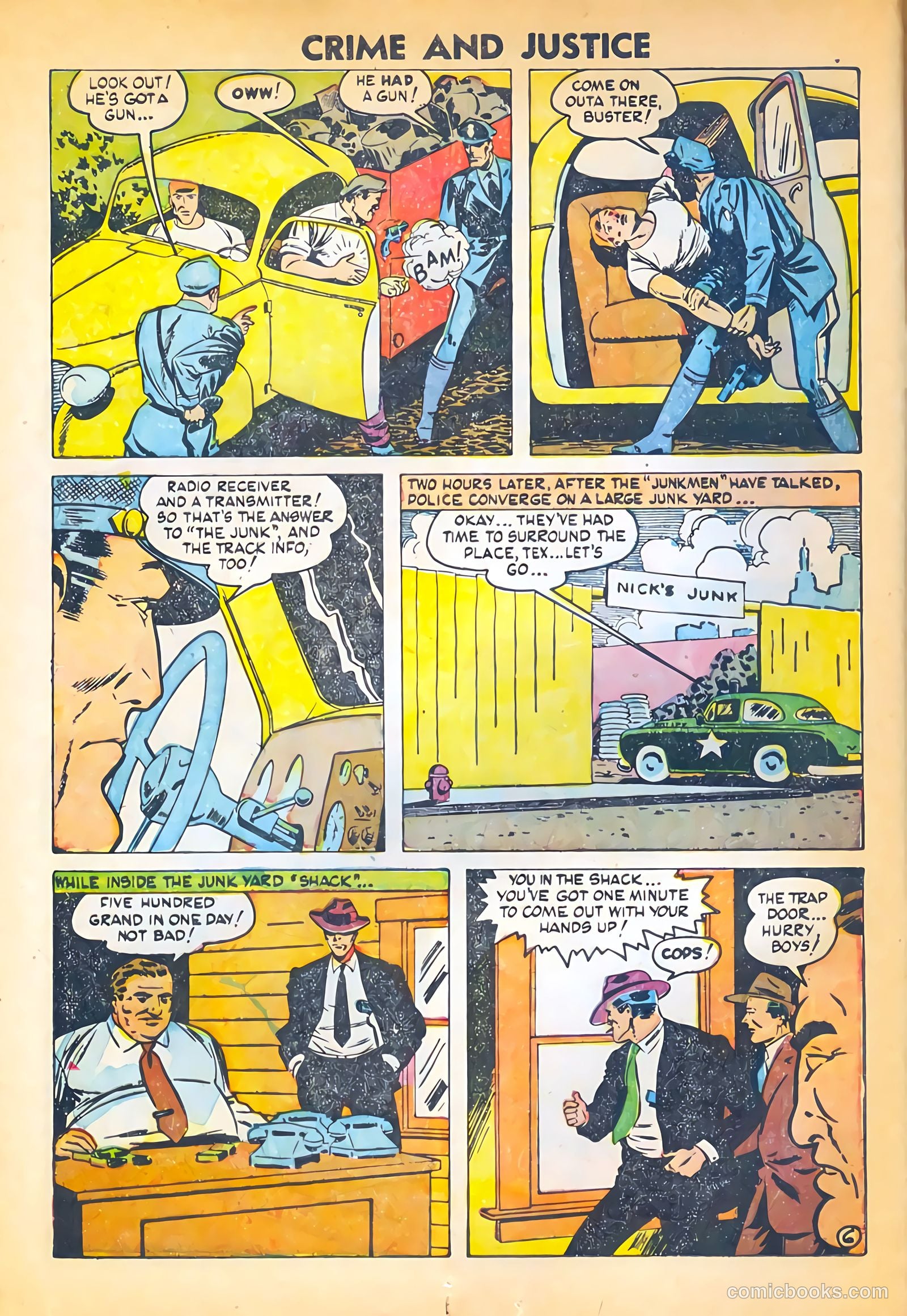 Crime and Justice #17 (1954) — page 16