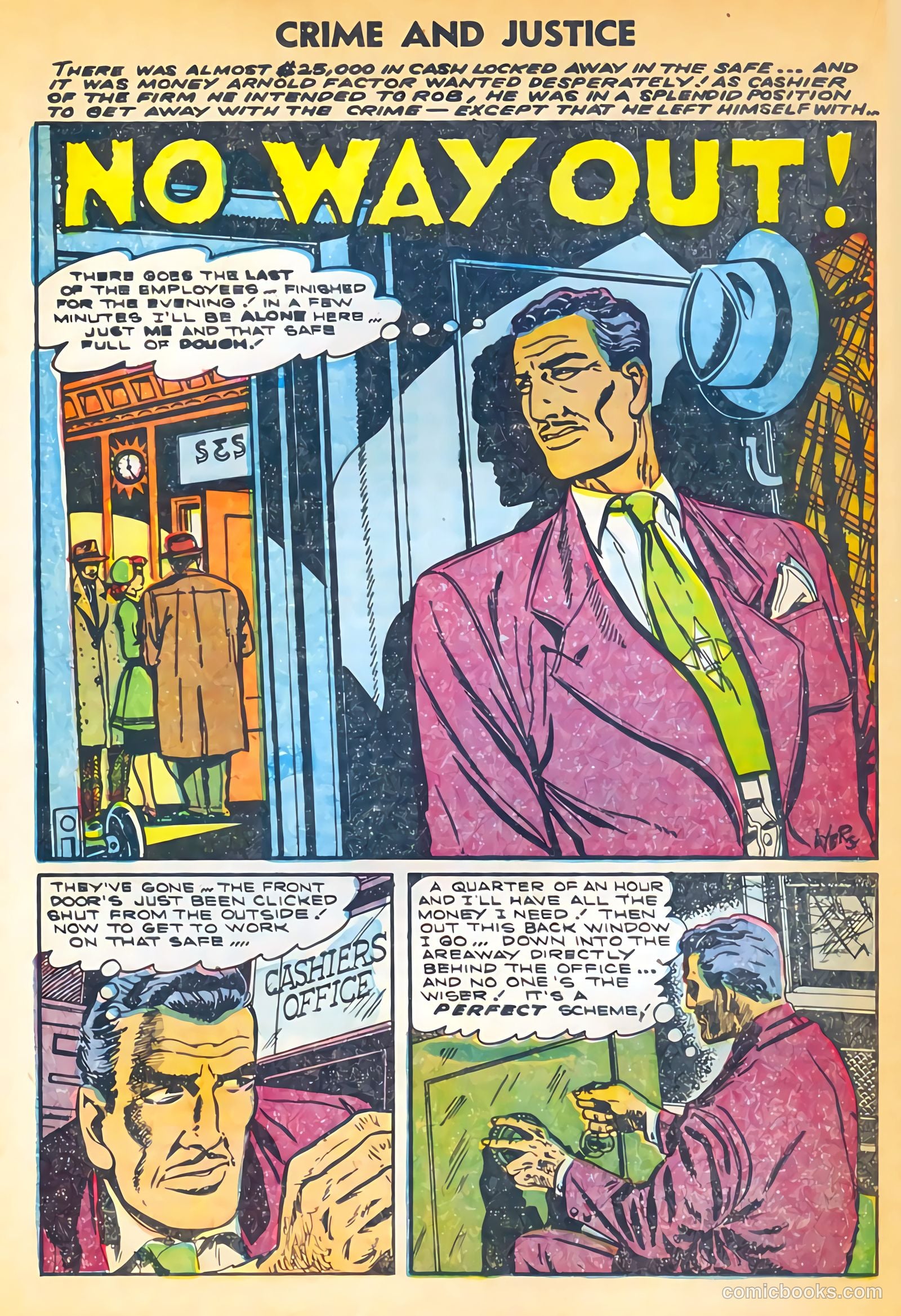 Crime and Justice #17 (1954) — page 20
