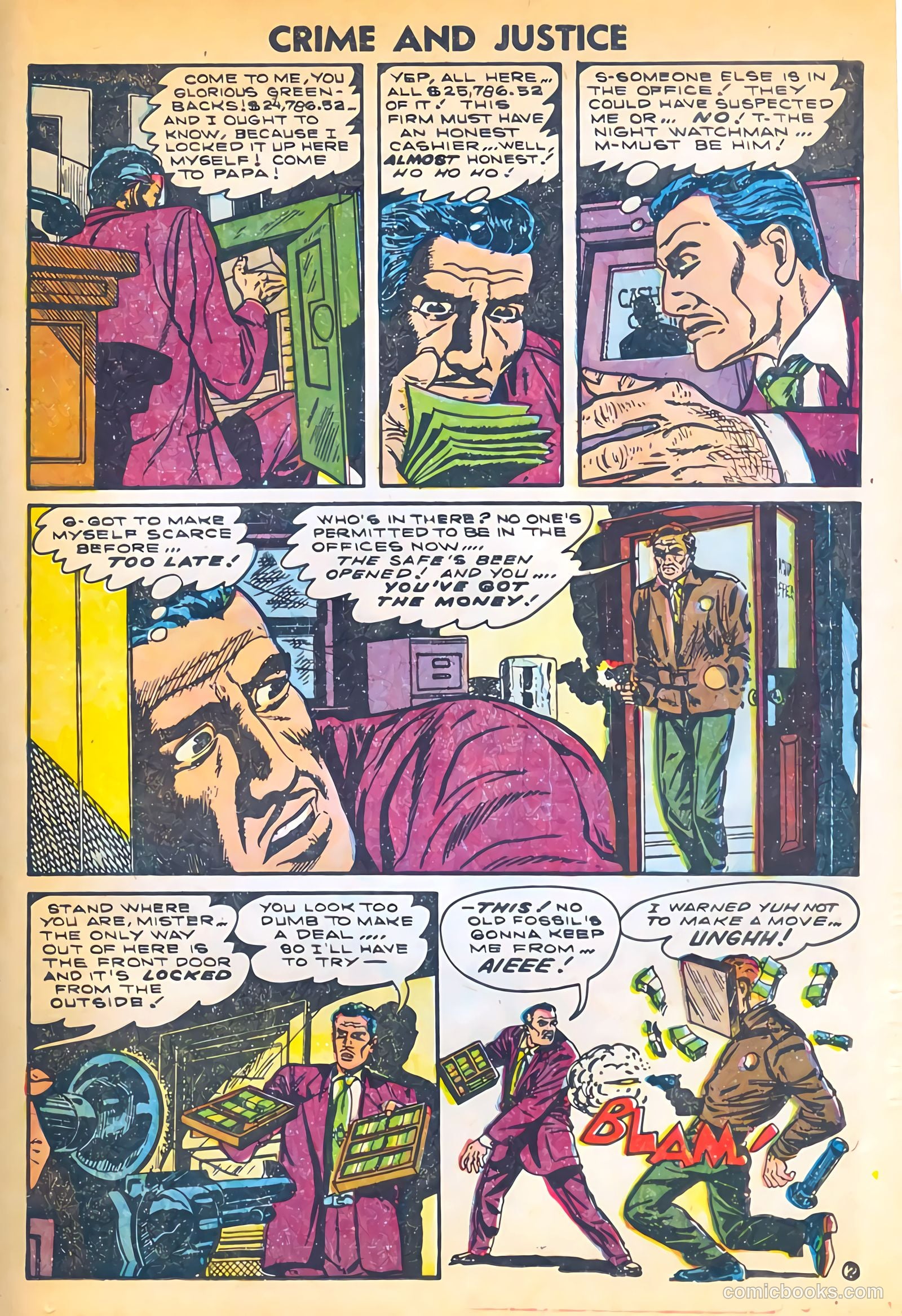 Crime and Justice #17 (1954) — page 21