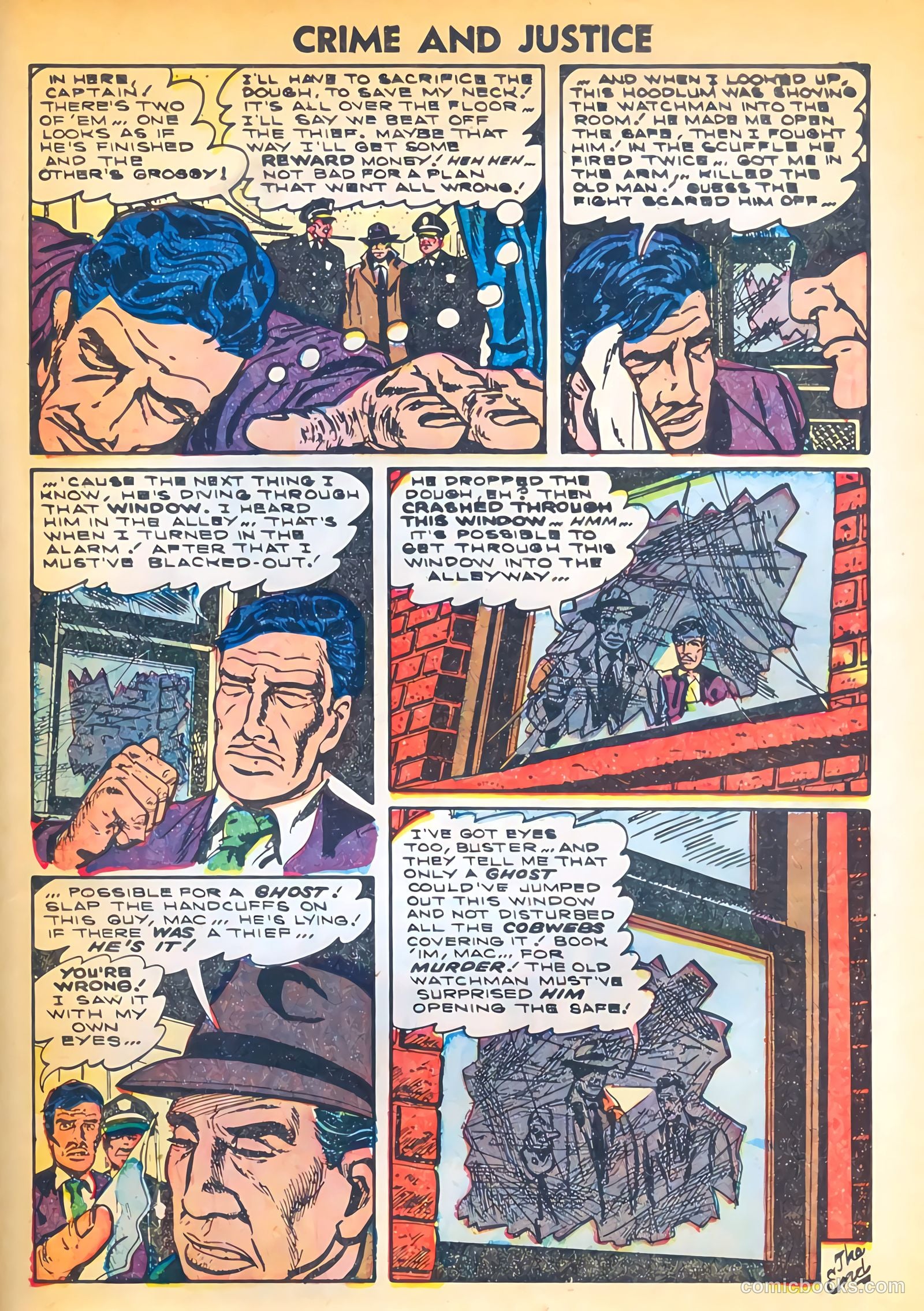 Crime and Justice #17 (1954) — page 23