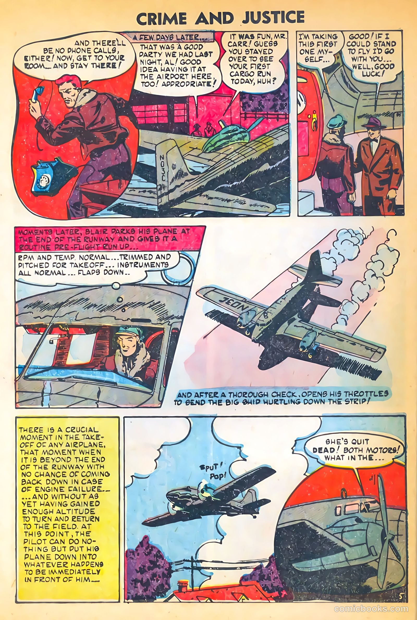 Crime and Justice #17 (1954) — page 28