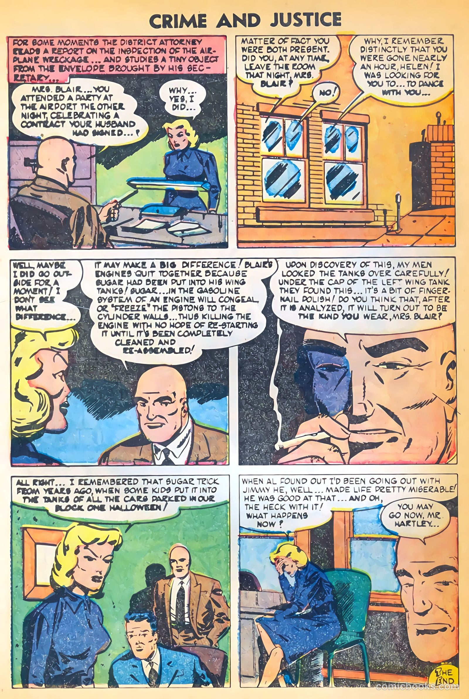 Crime and Justice #17 (1954) — page 30