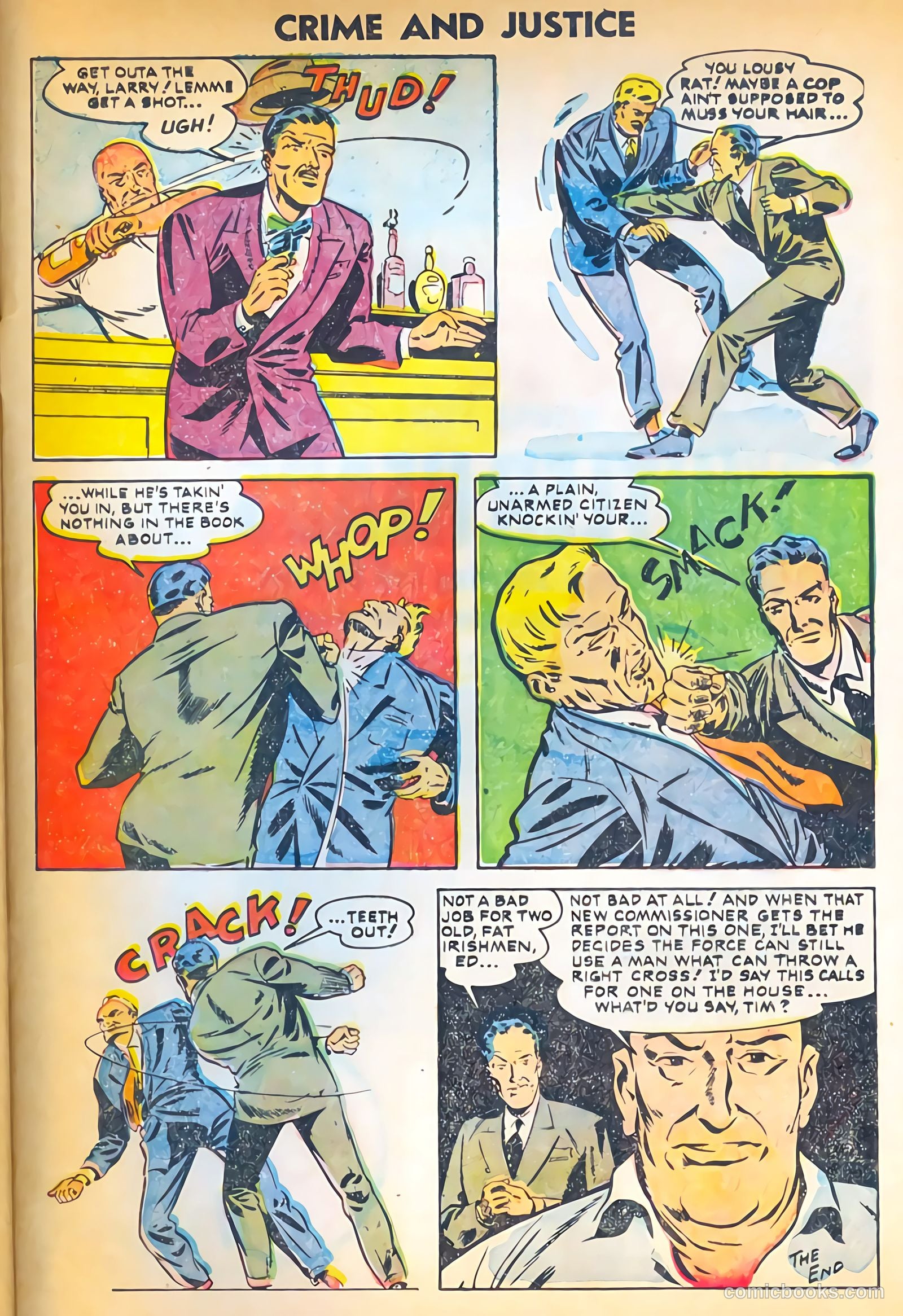 Crime and Justice #17 (1954) — page 33