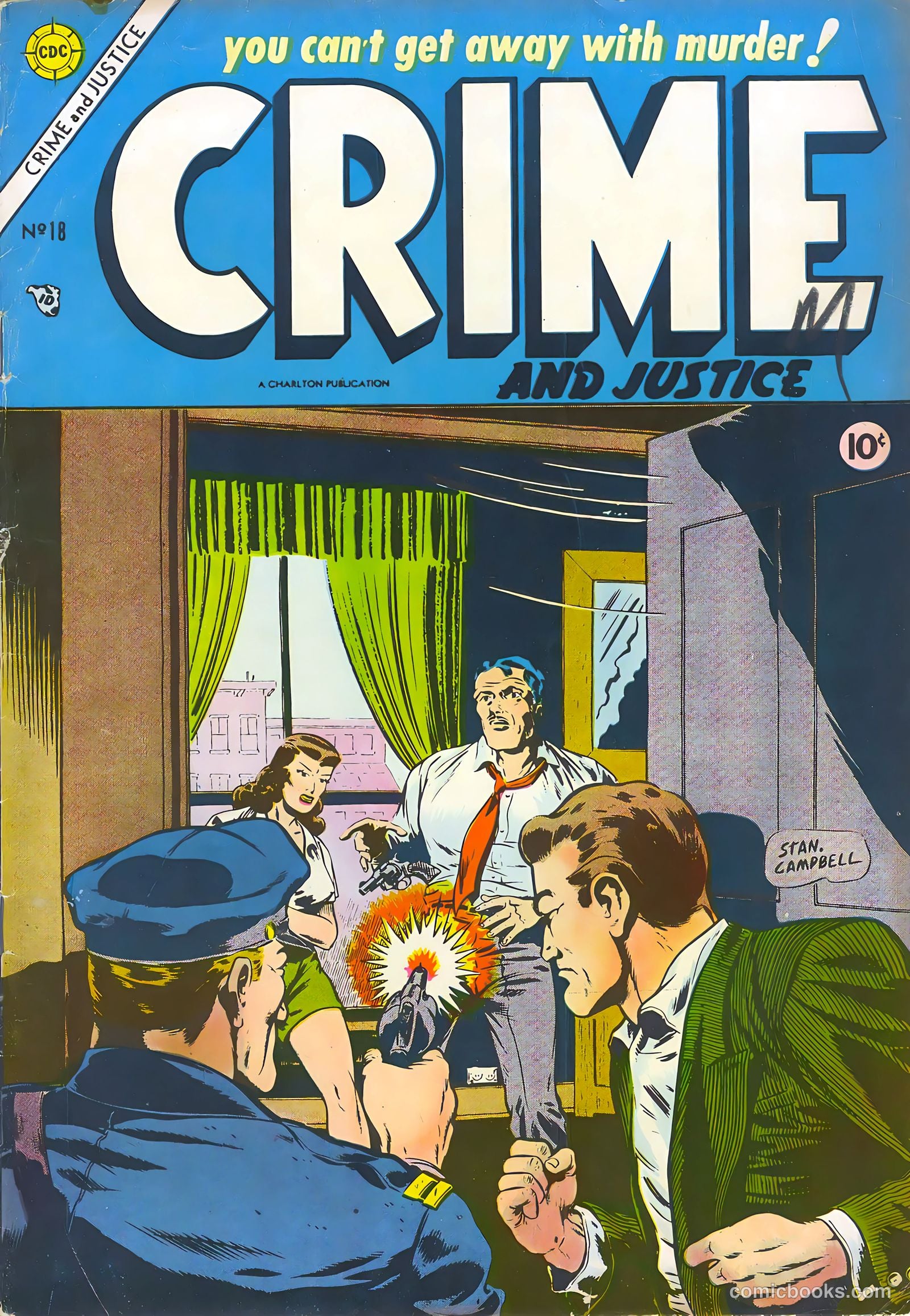 Crime and Justice #18 (1954) — page 1