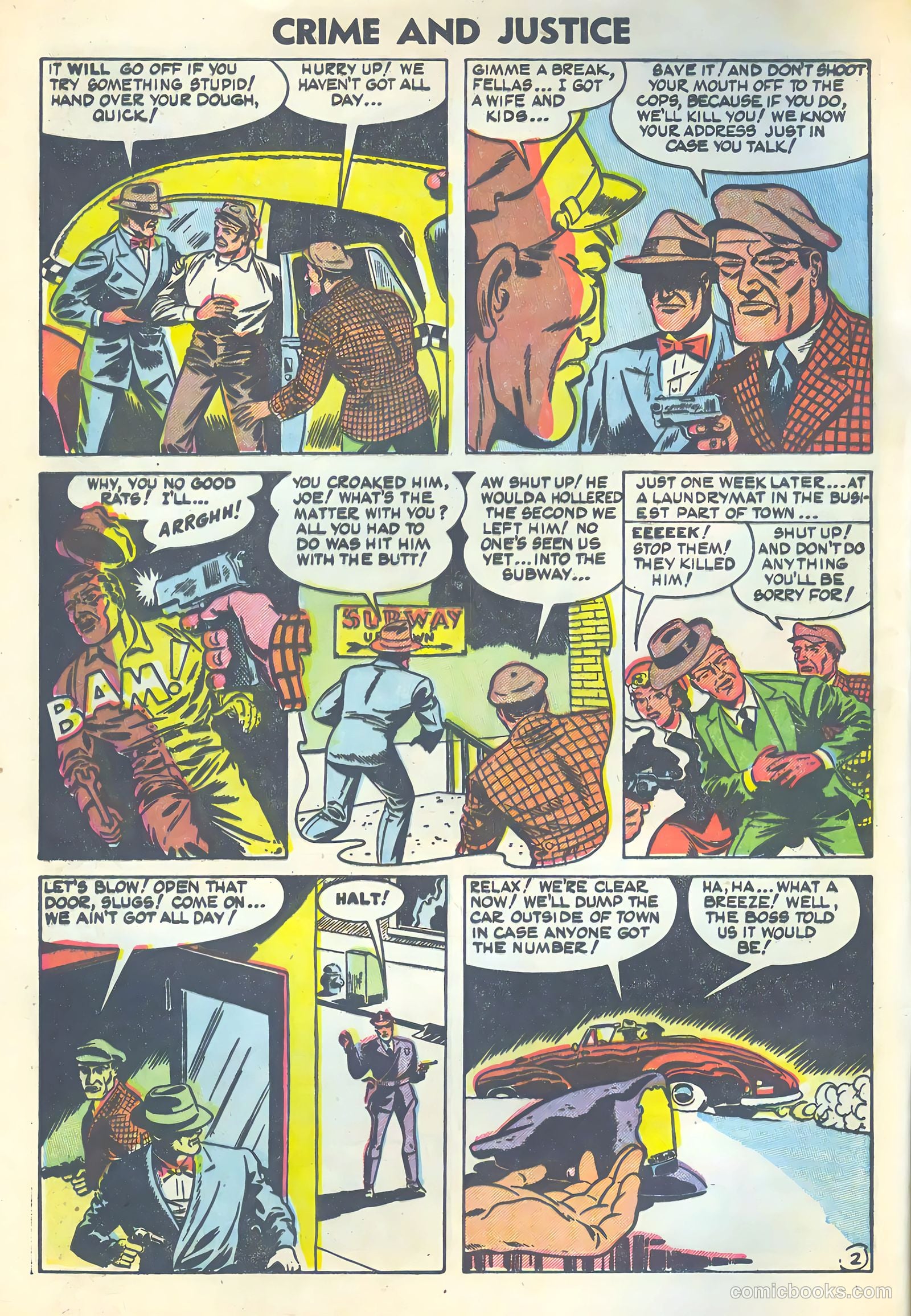Crime and Justice #18 (1954) — page 4