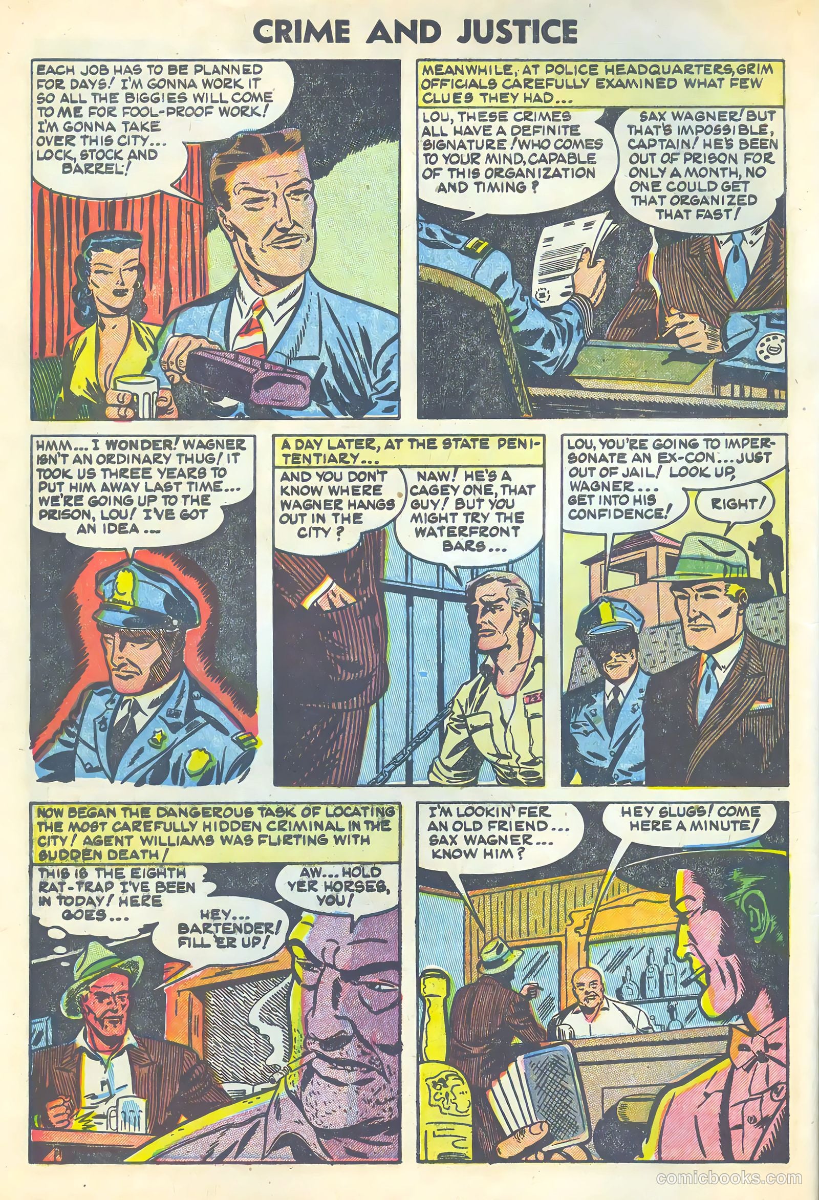 Crime and Justice #18 (1954) — page 6