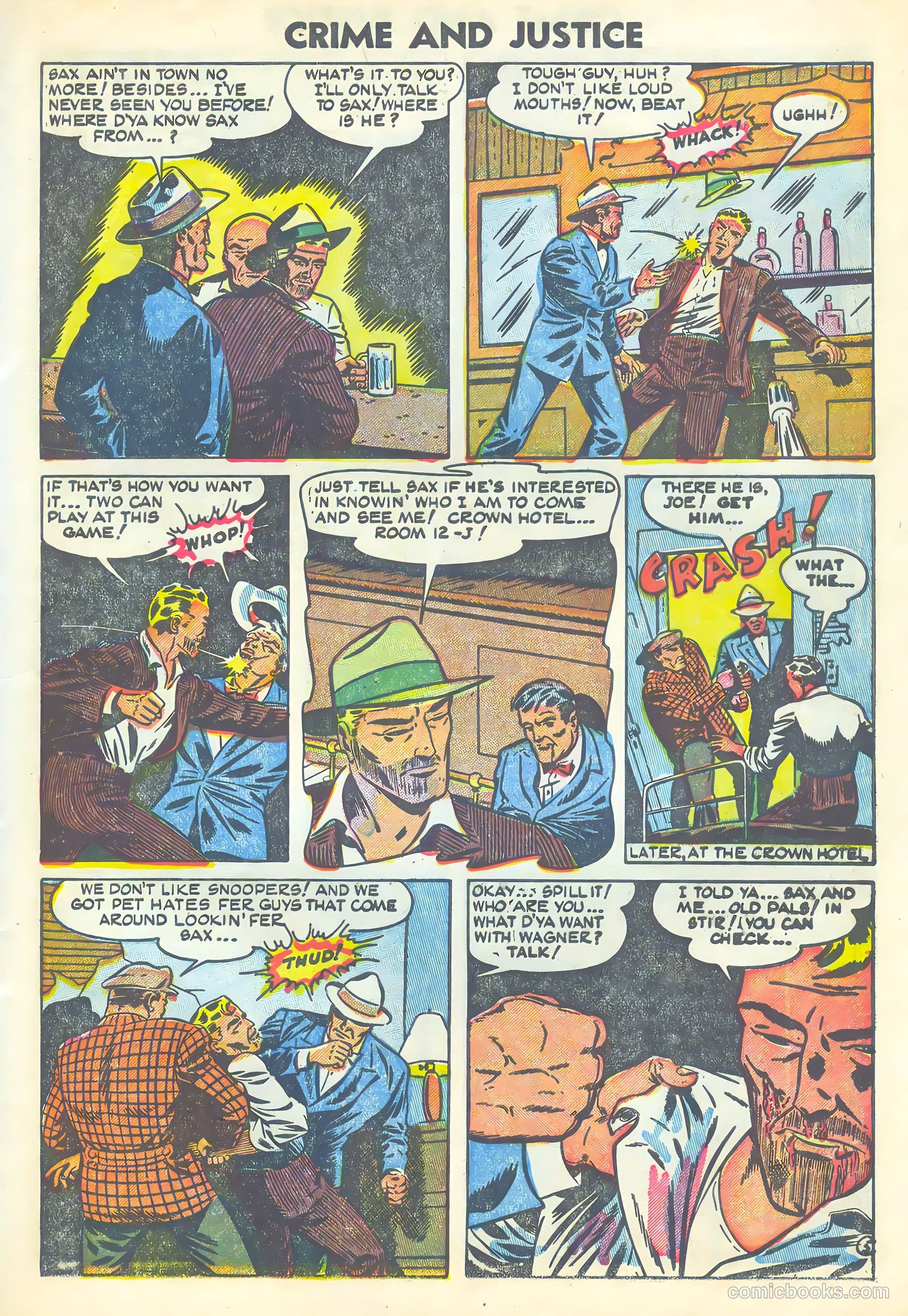 Crime and Justice #18 (1954) — page 7